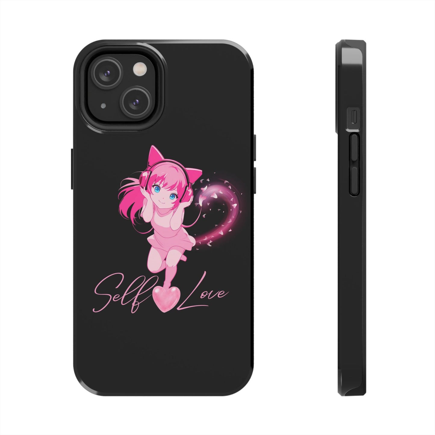 Self Love Tough Phone Case for Anime Lovers