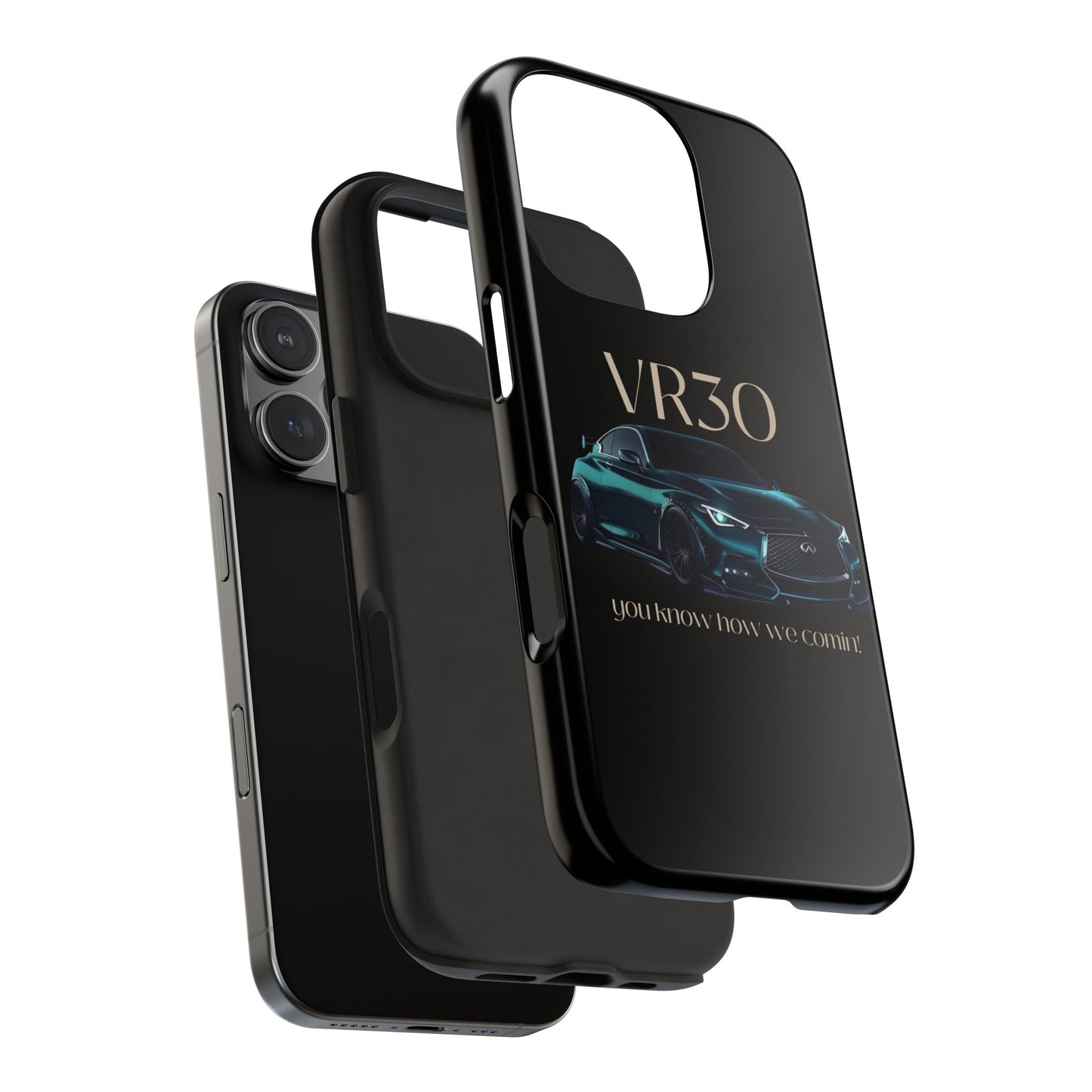 VR30 Sports Car Tough Phone Case - Stylish and Durable Protection for Car Enthusiasts