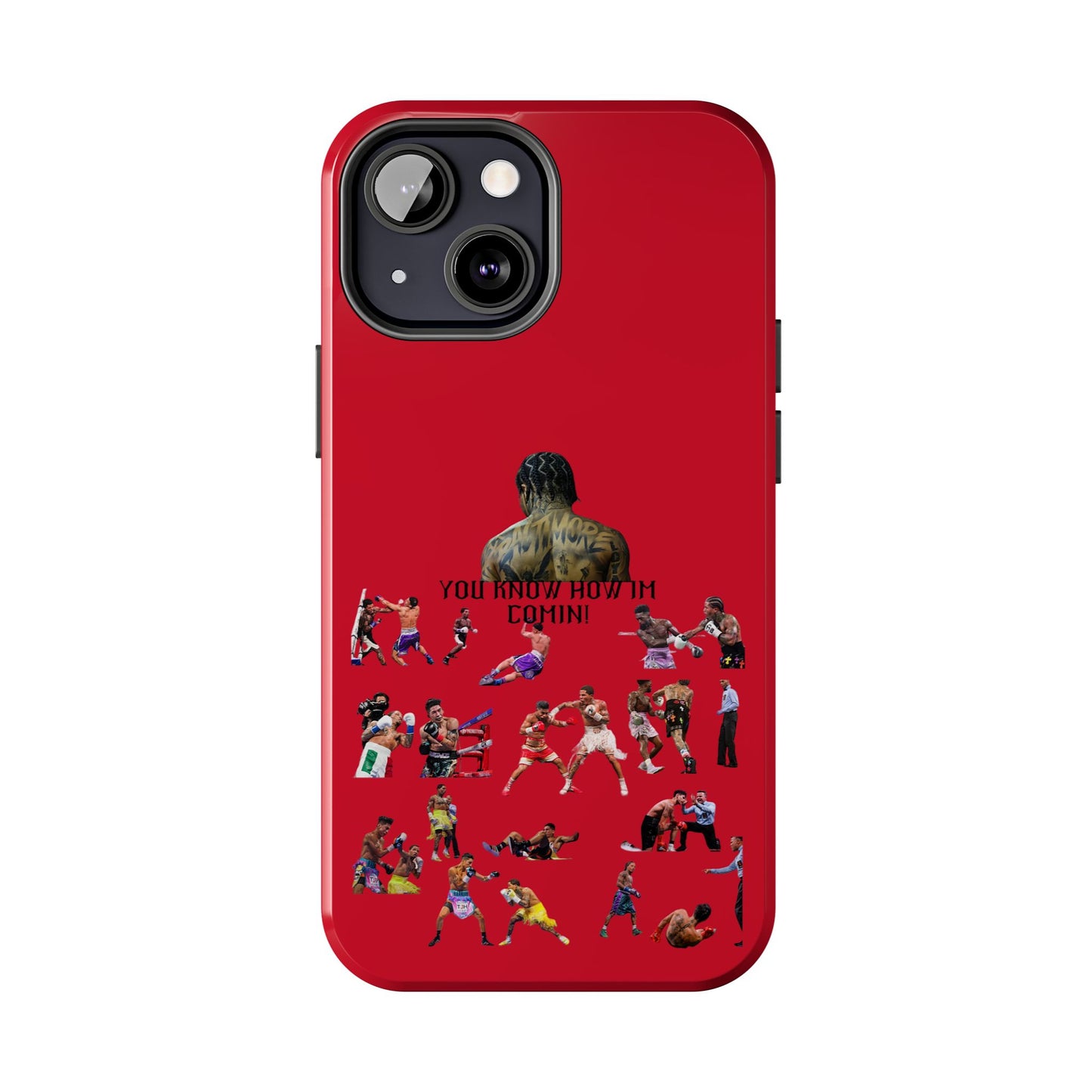Phone case- You Know How I'm Comin' Tough Phone Case - Durable Protection