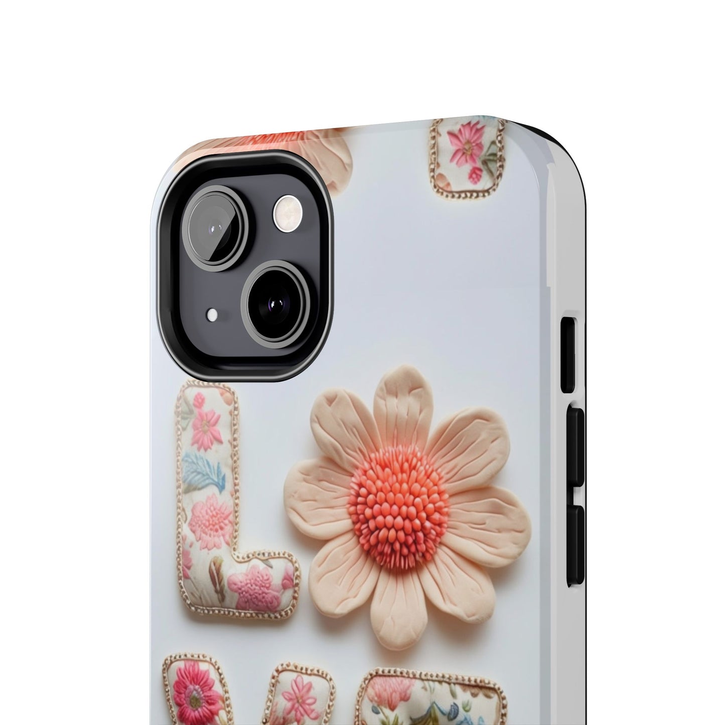 Floral 'Love Yourself' Tough Phone Case