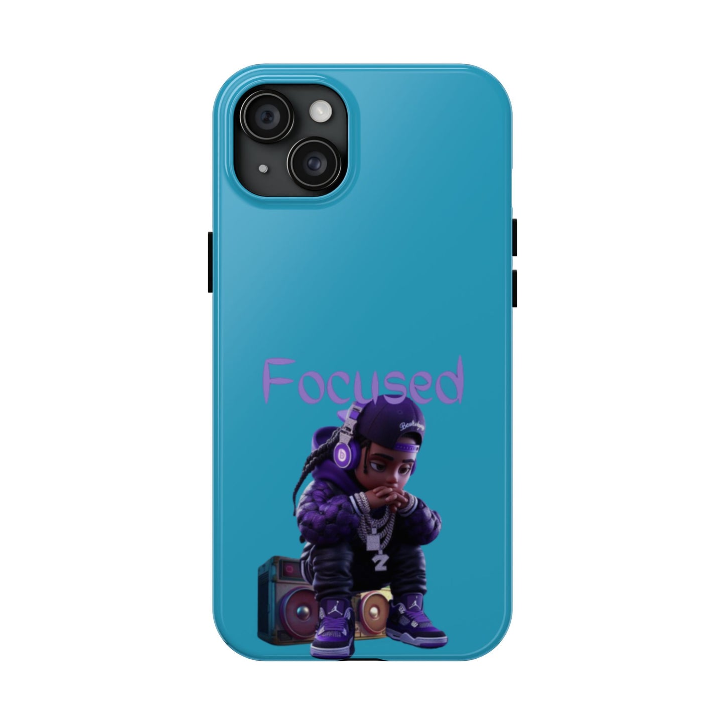 Phone Case- Focused Tough Case- Durable Protection