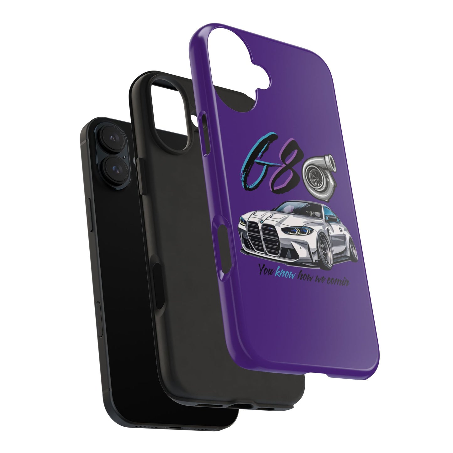Car Enthusiast Tough Phone Case - BMW G80 'You Know How we Comin'