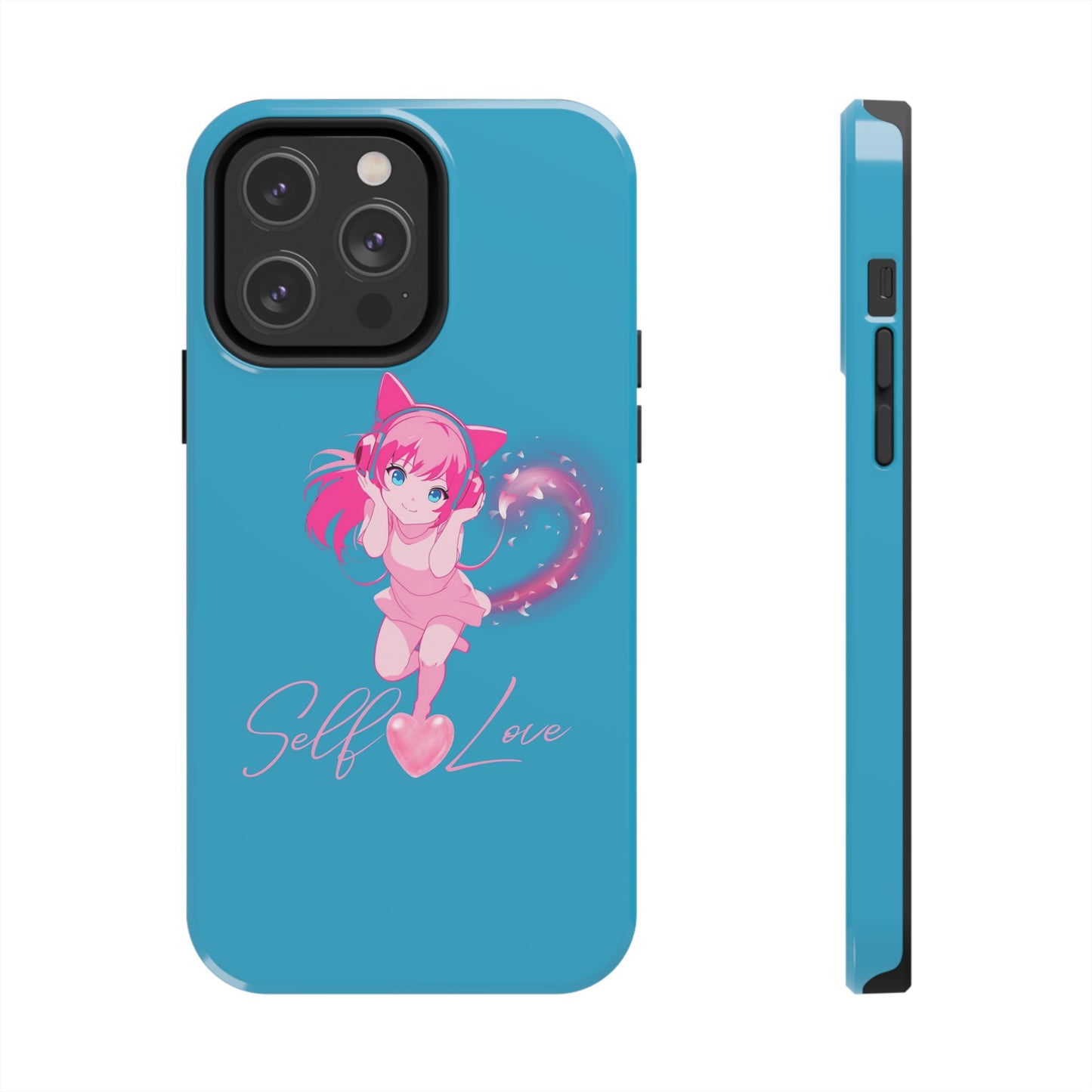 Self Love Tough Phone Case for Anime Lovers