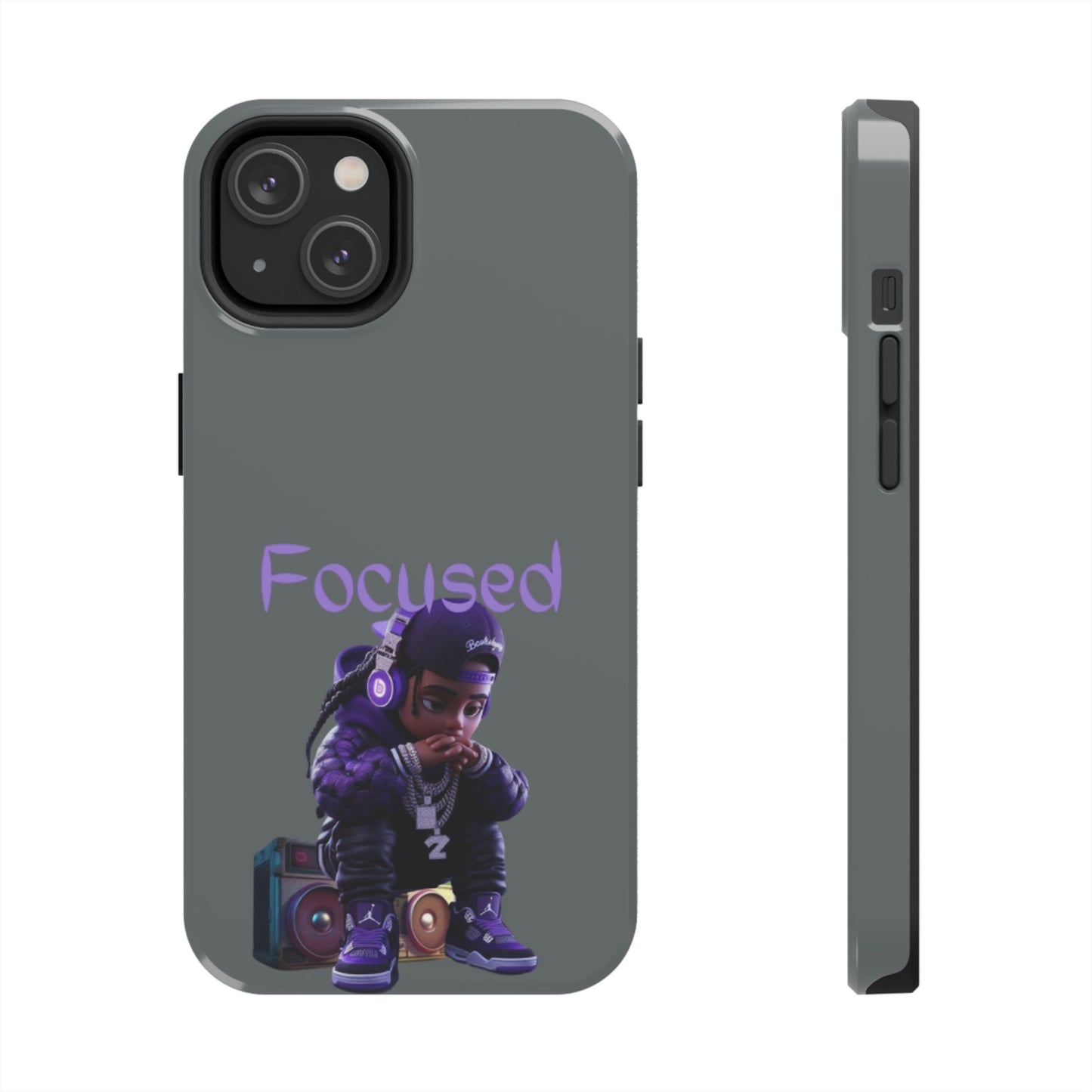 Phone Case- Focused Tough Case- Durable Protection