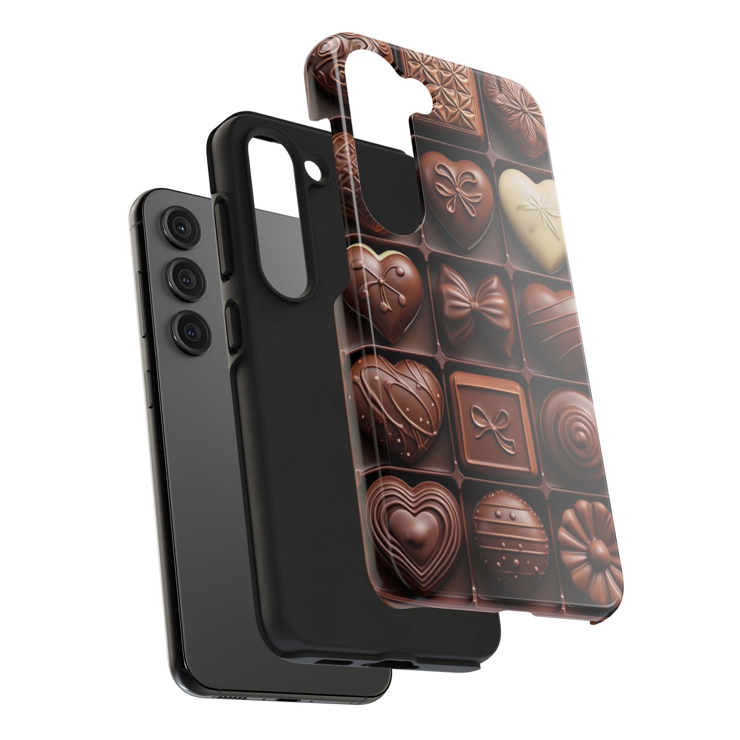Chocolate Love Tough Phone Case - Perfect for Valentine's Day or Sweet Treat Lovers