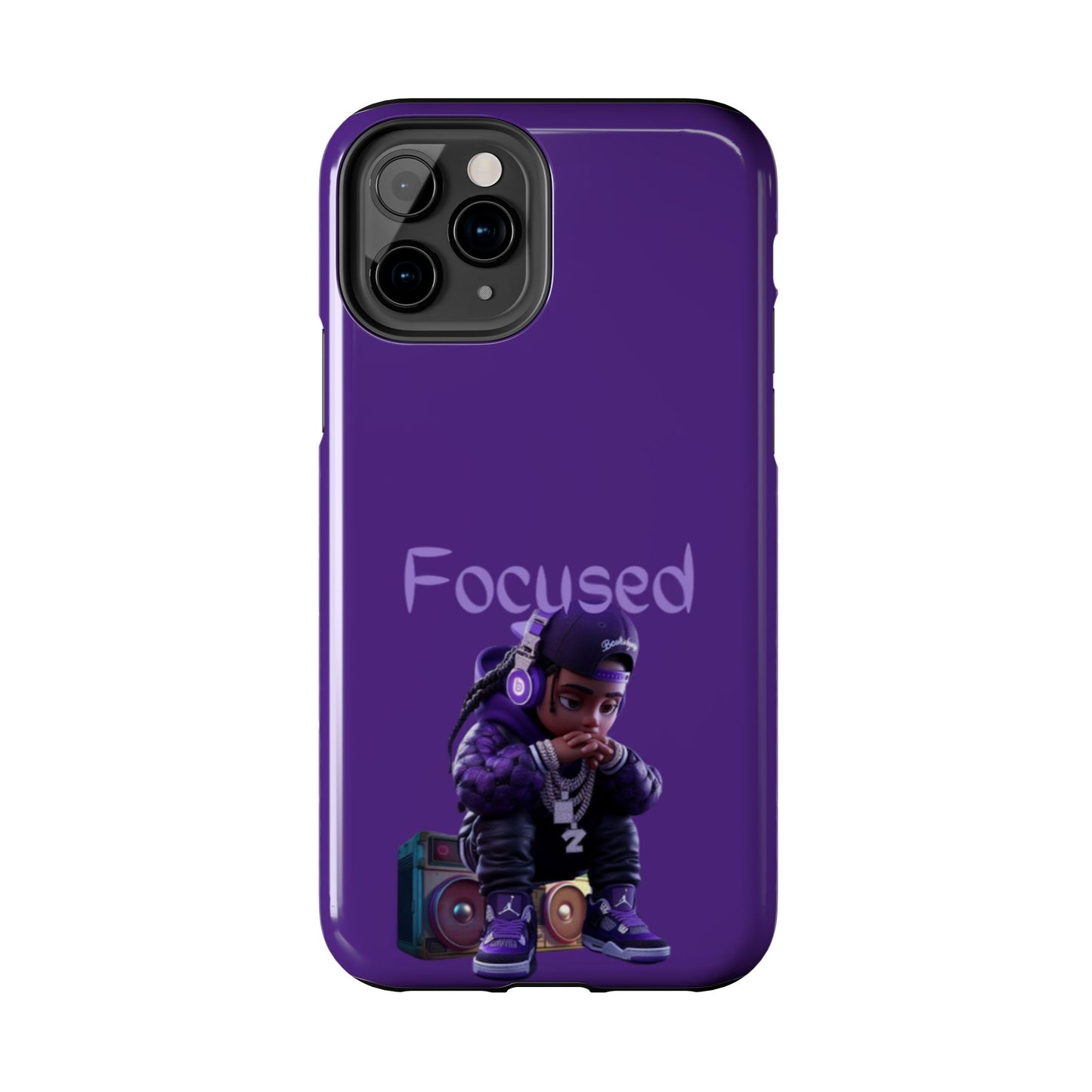 Phone Case- Focused Tough Case- Durable Protection