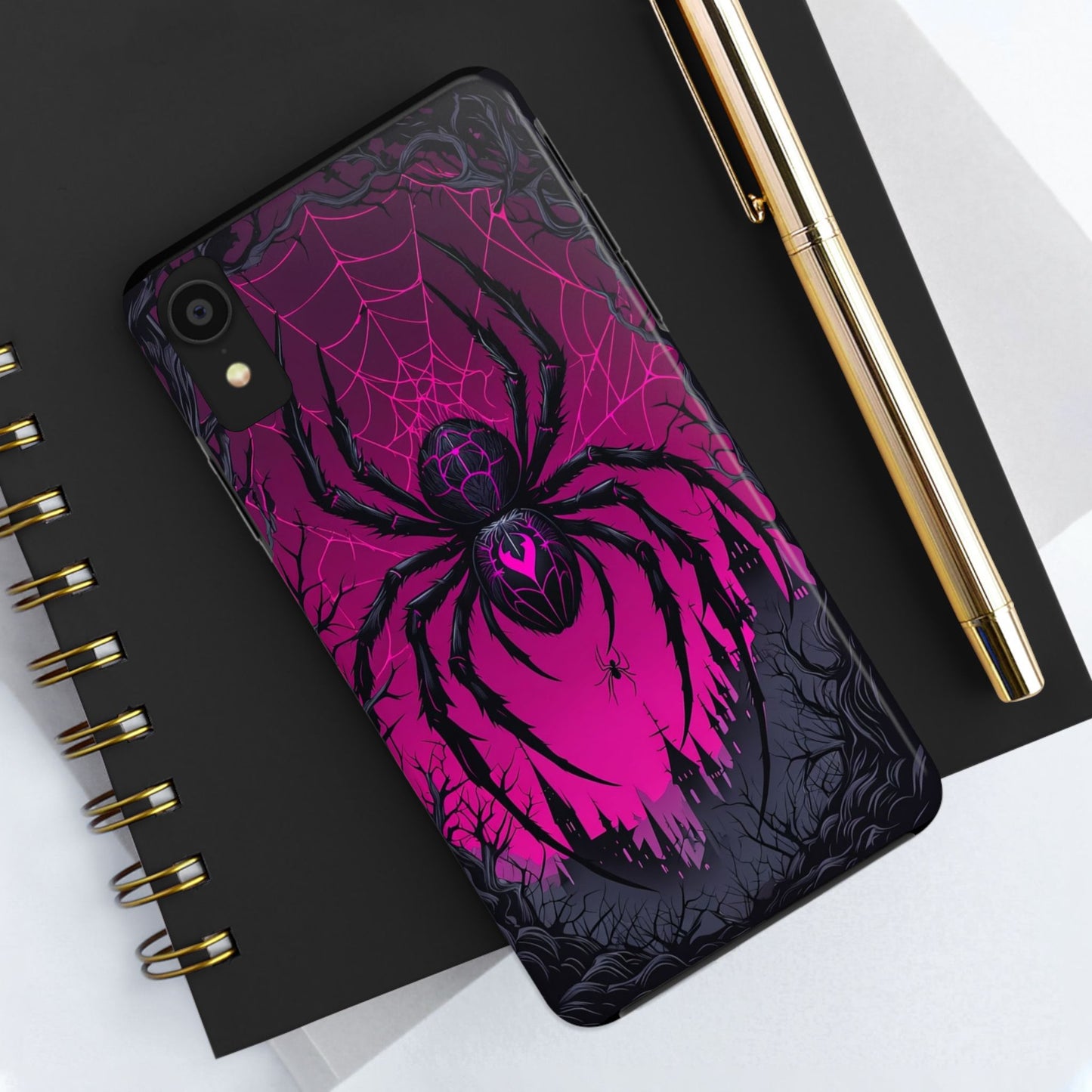 Gothic Spider Tough Phone Case