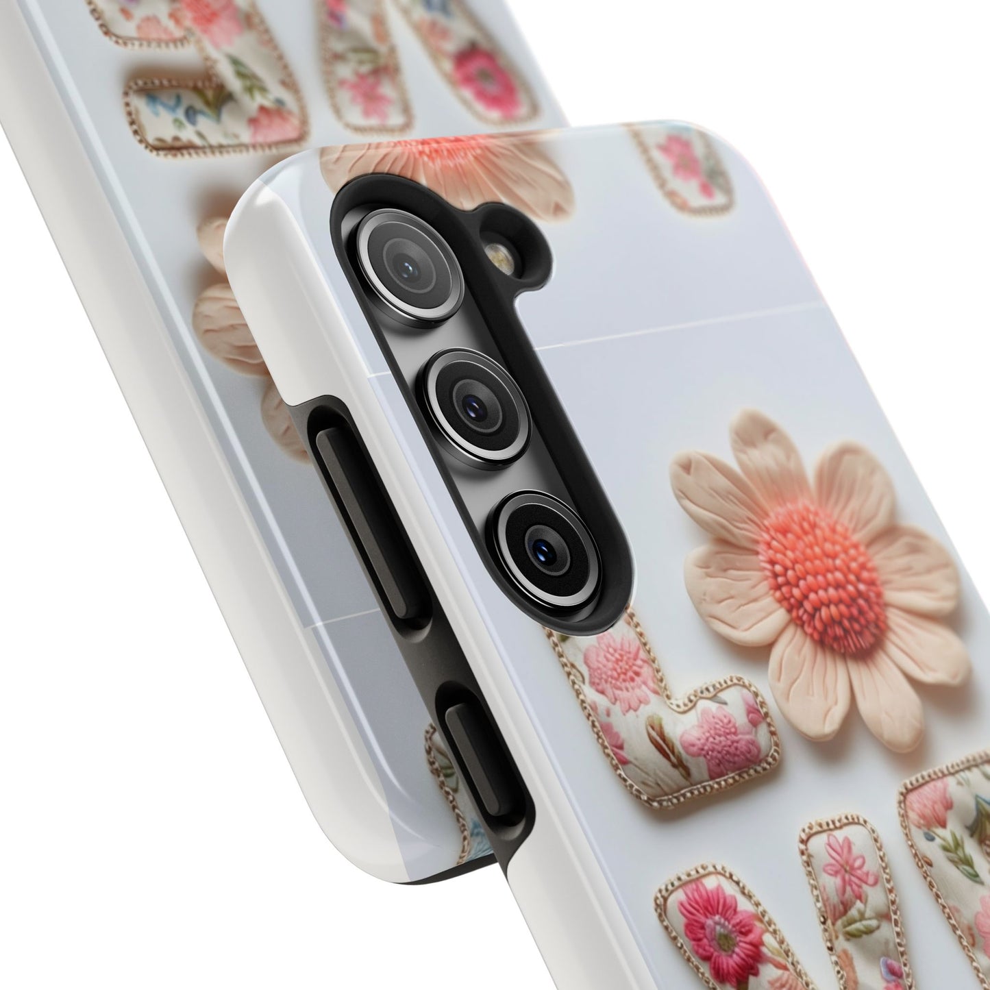 Floral 'Love Yourself' Tough Phone Case