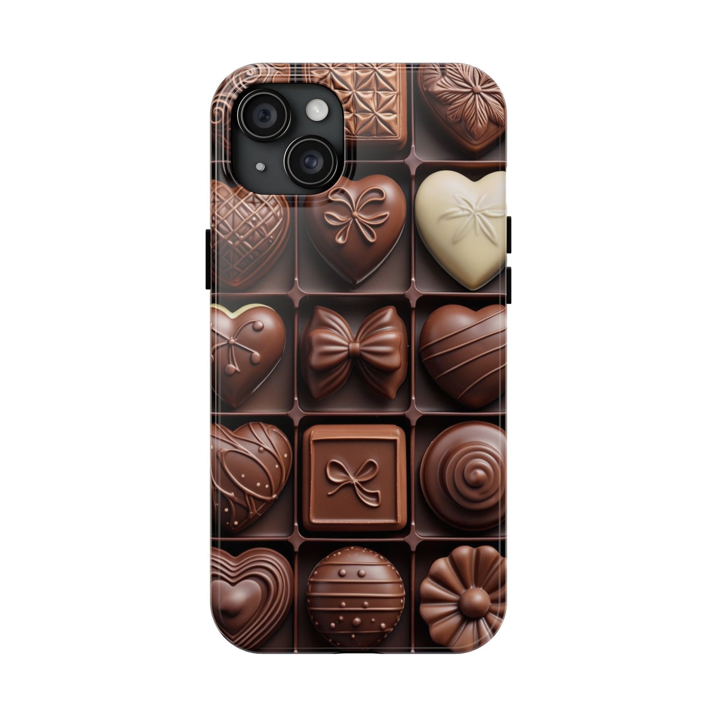 Chocolate Love Tough Phone Case - Perfect for Valentine's Day or Sweet Treat Lovers