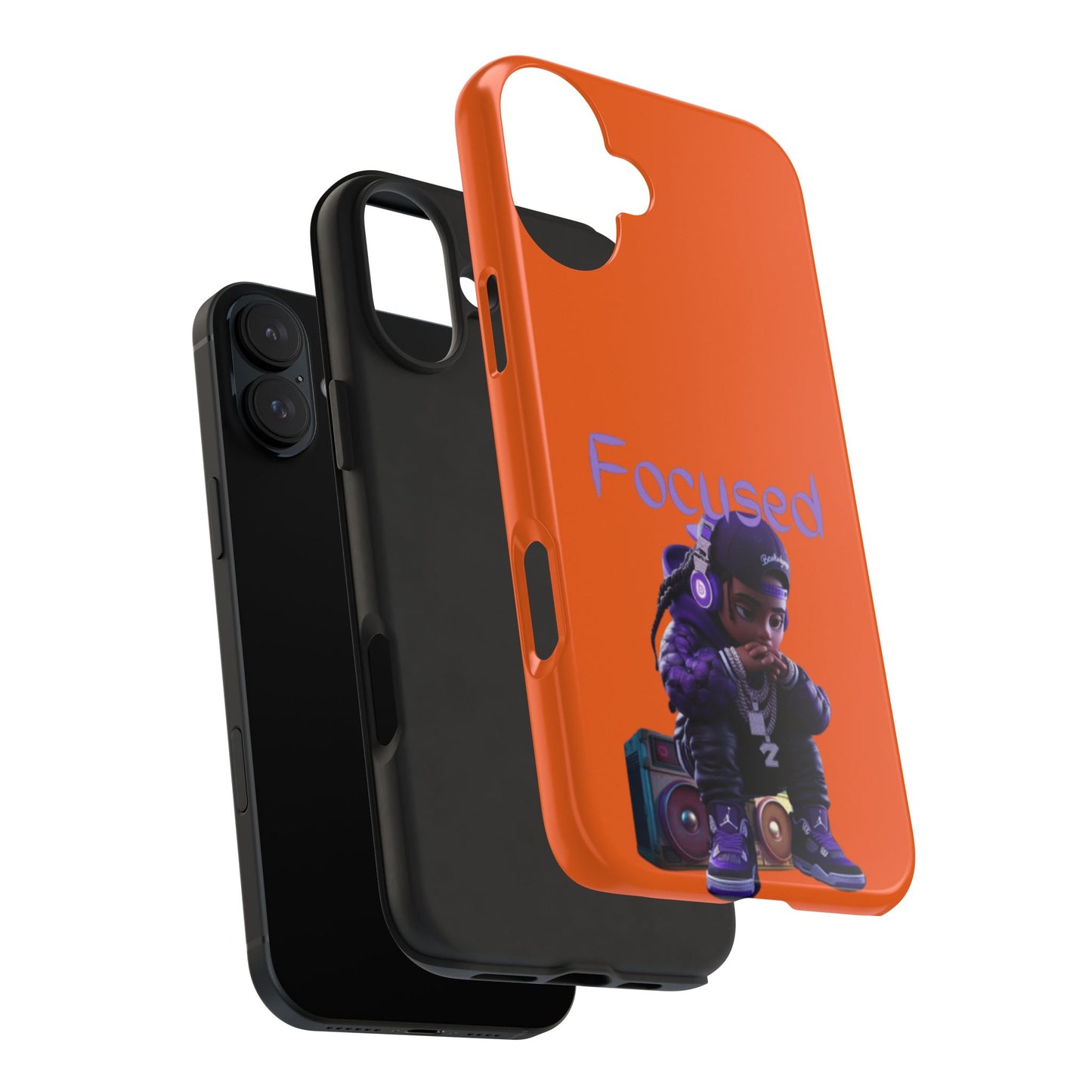 Phone Case- Focused Tough Case- Durable Protection