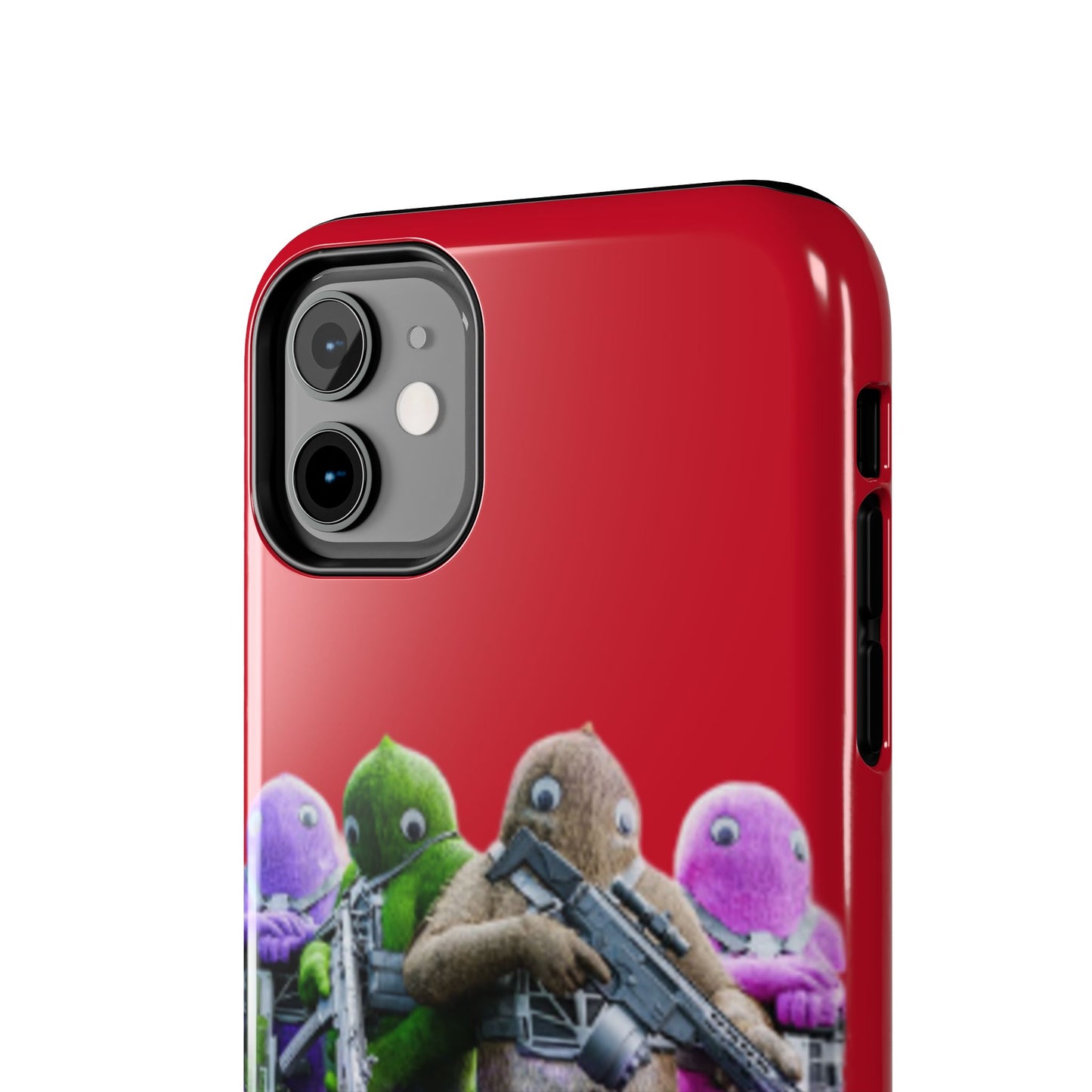 Cool Cartoon-Inspired Tough Phone Case - 'SWEATS'