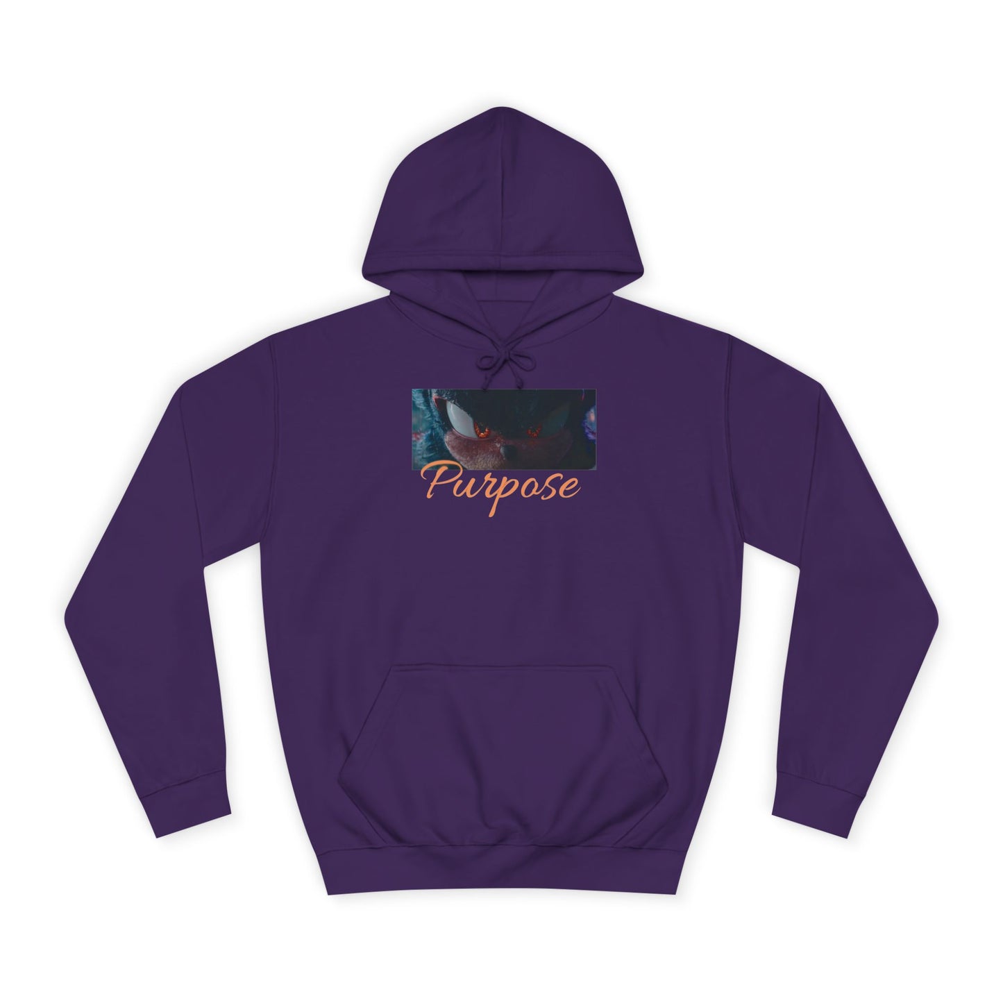 Electric Blue Motivational Graphic Sonic Hoodie for Men & Women – Inspiring Gamer