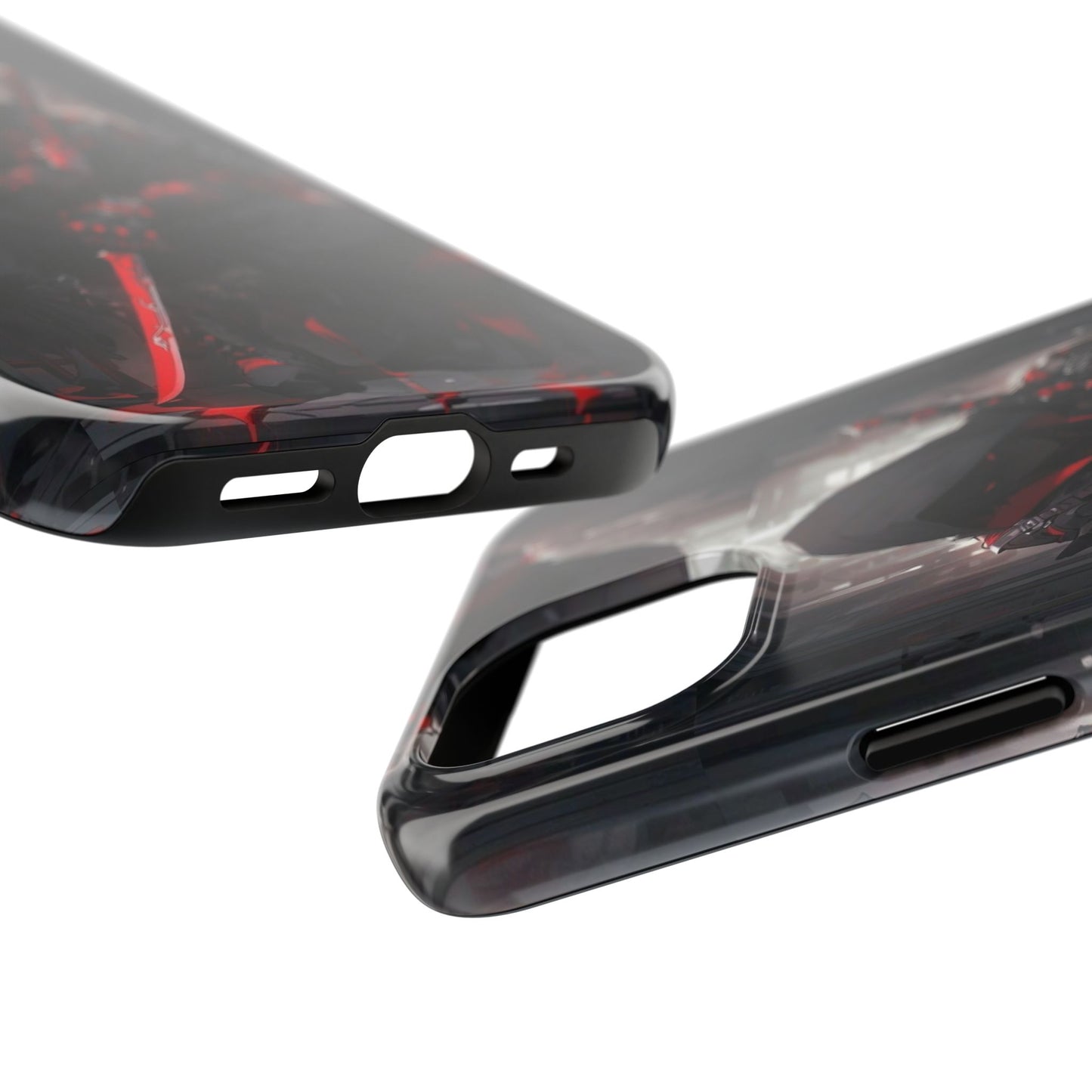 🖤 Tough Phone Case – Dark Warrior Design for Gamers & Anime Fans – Durable Protection & Unique Style for iPhone & Android