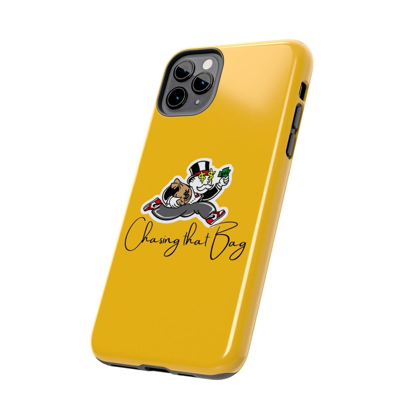Phone Case- Chasing That Bag Tough Case- Durable Protection