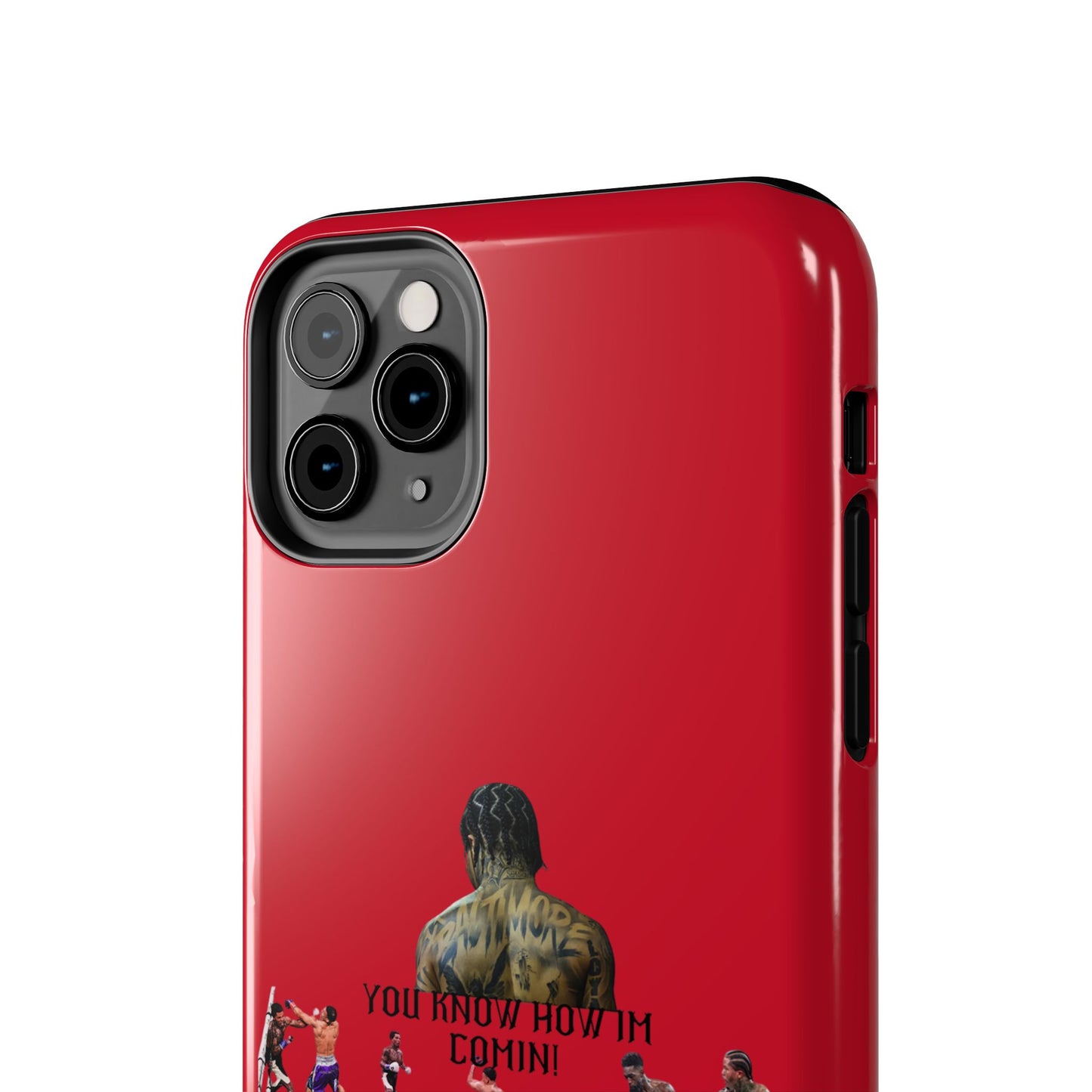 Phone case- You Know How I'm Comin' Tough Phone Case - Durable Protection