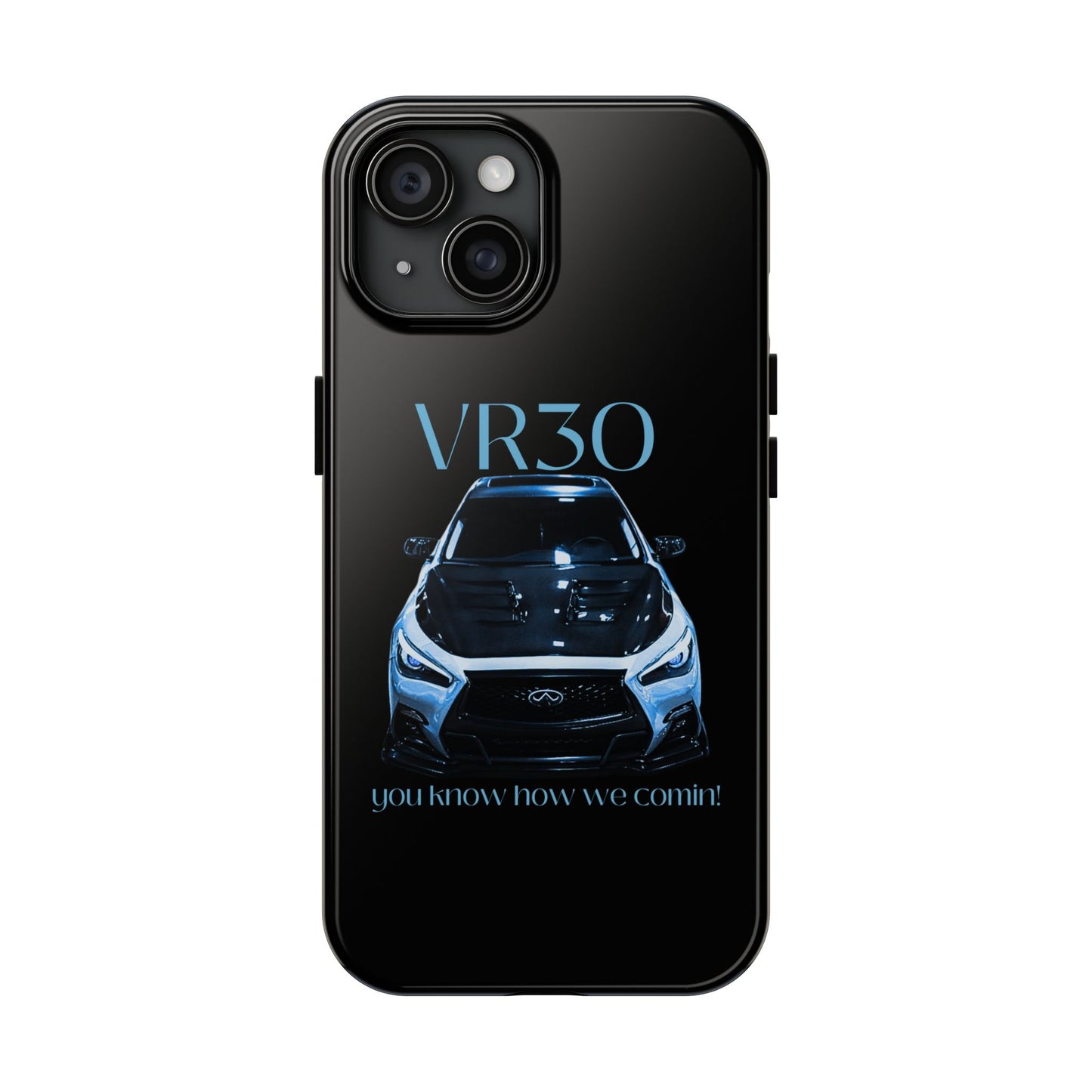 VR30 Sports Car Tough Phone Case - Stylish and Durable Protection for Car Enthusiasts
