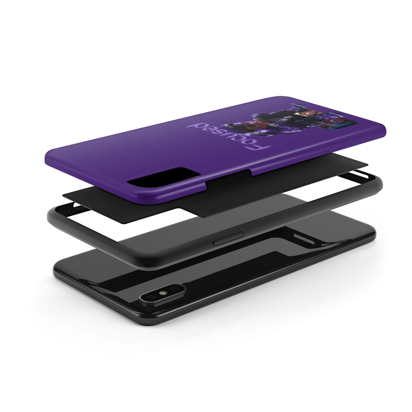 Phone Case- Focused Tough Case- Durable Protection
