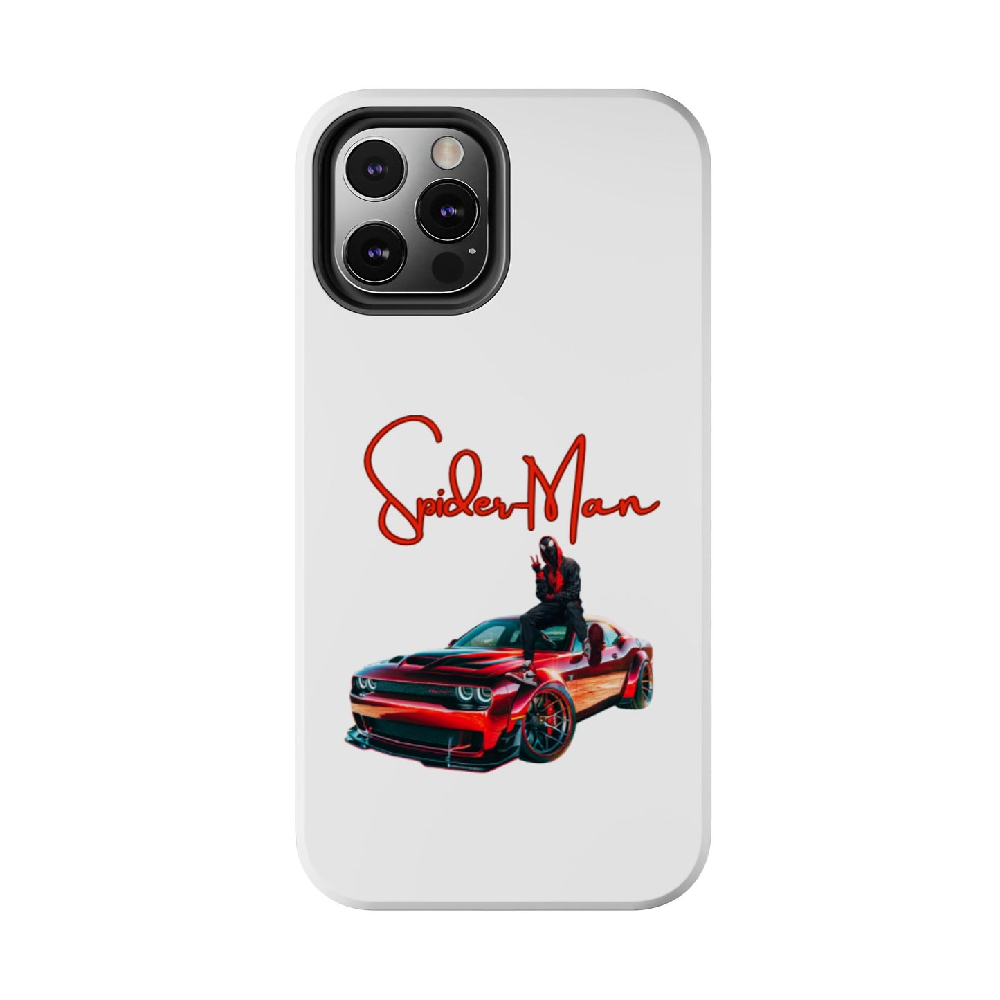 Phone case- SpiderMan Tough Phone Case - Durable Protection for Car Enthusiasts