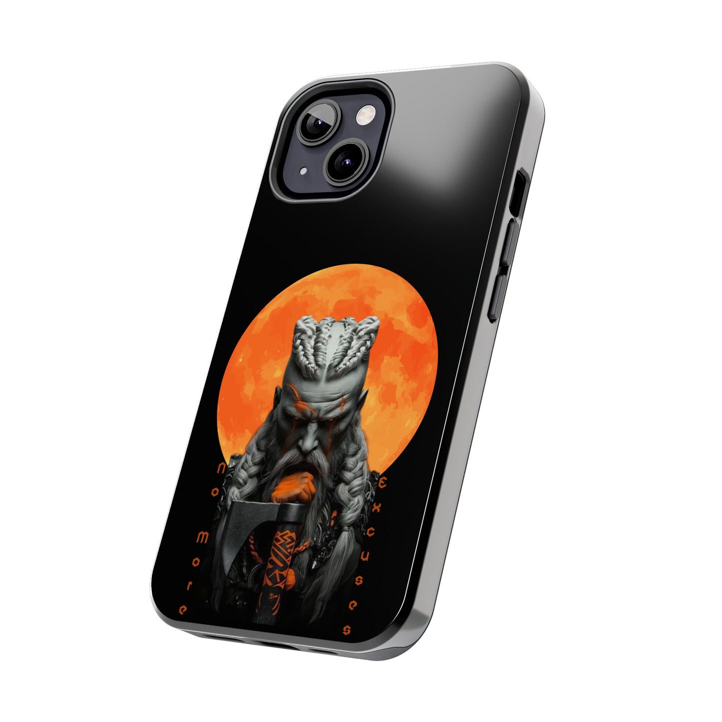 π₯ Warrior Spirit Tough Phone Case β No More Excuses Design for iPhone & Android β Empowerment & Protection