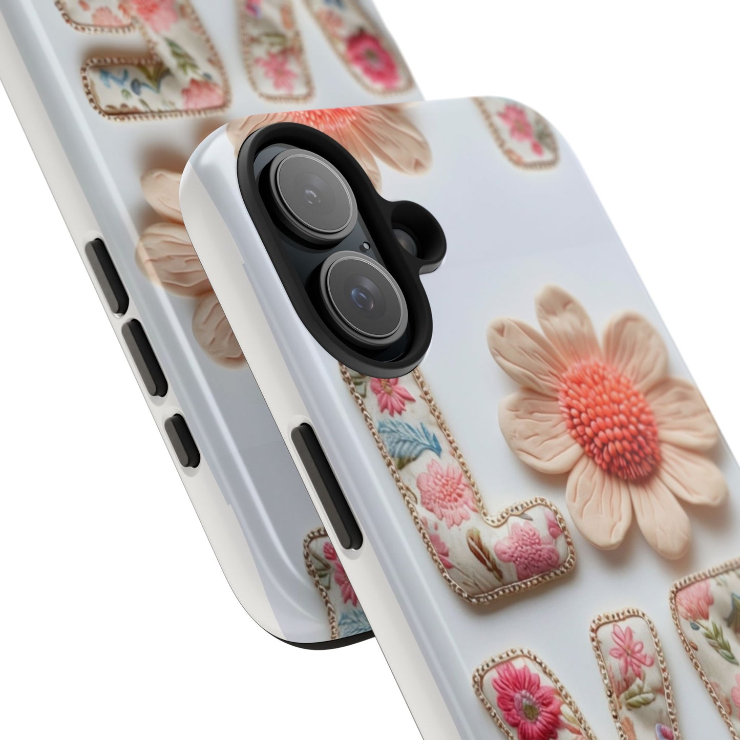 Floral 'Love Yourself' Tough Phone Case