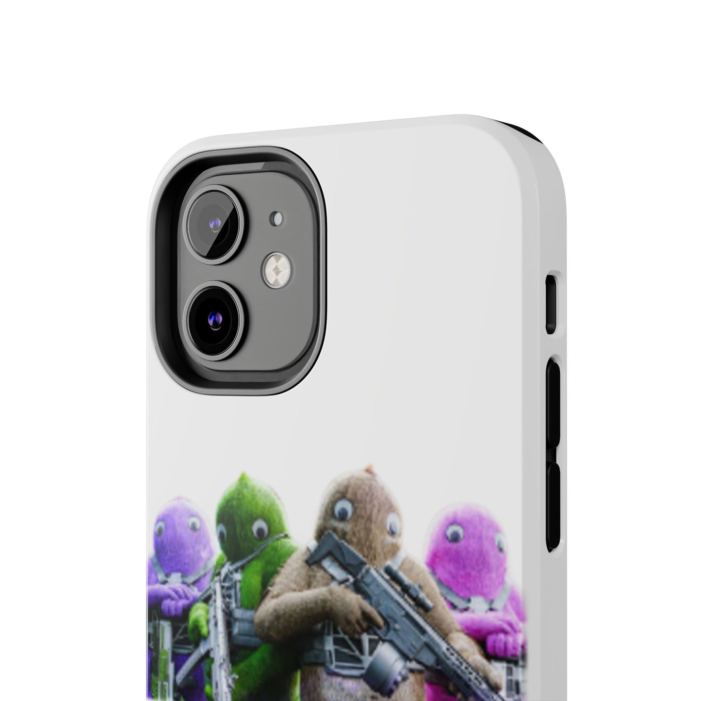 Cool Cartoon-Inspired Tough Phone Case - 'SWEATS'