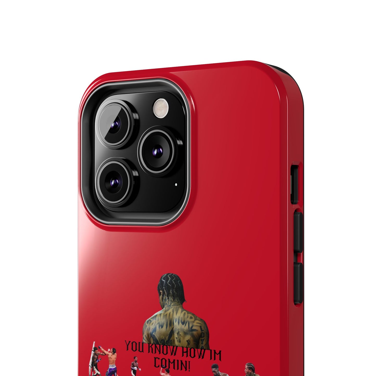 Phone case- You Know How I'm Comin' Tough Phone Case - Durable Protection