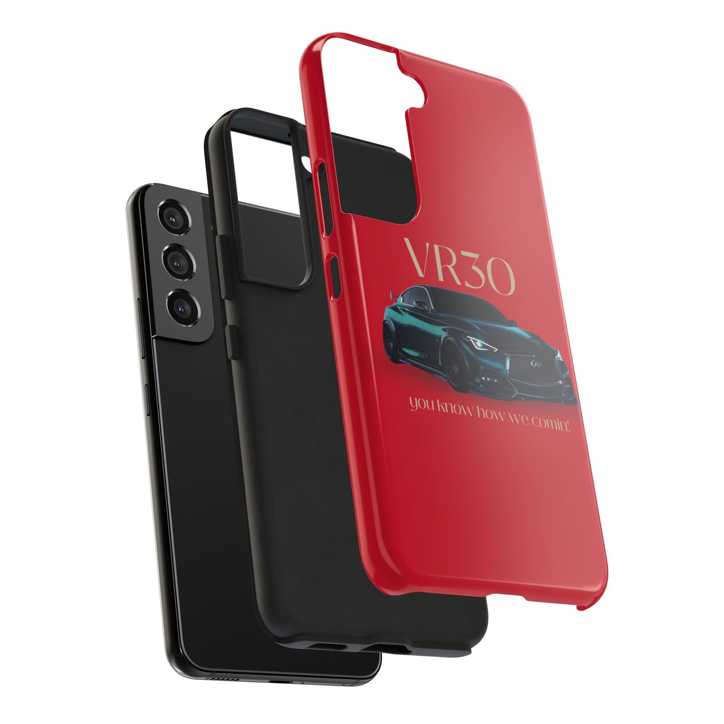 VR30 Sports Car Tough Phone Case - Stylish and Durable Protection for Car Enthusiasts