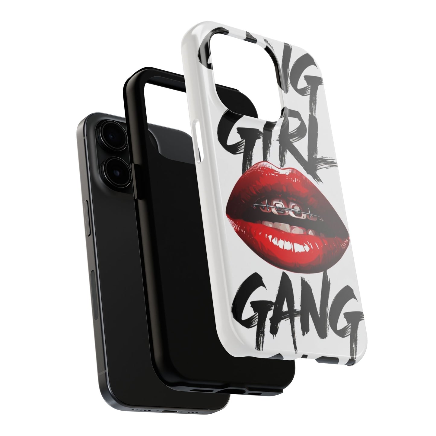 Bold 'Girl Gang' Tough Phone Case – Protective and Stylish Accessory for Trendsetters