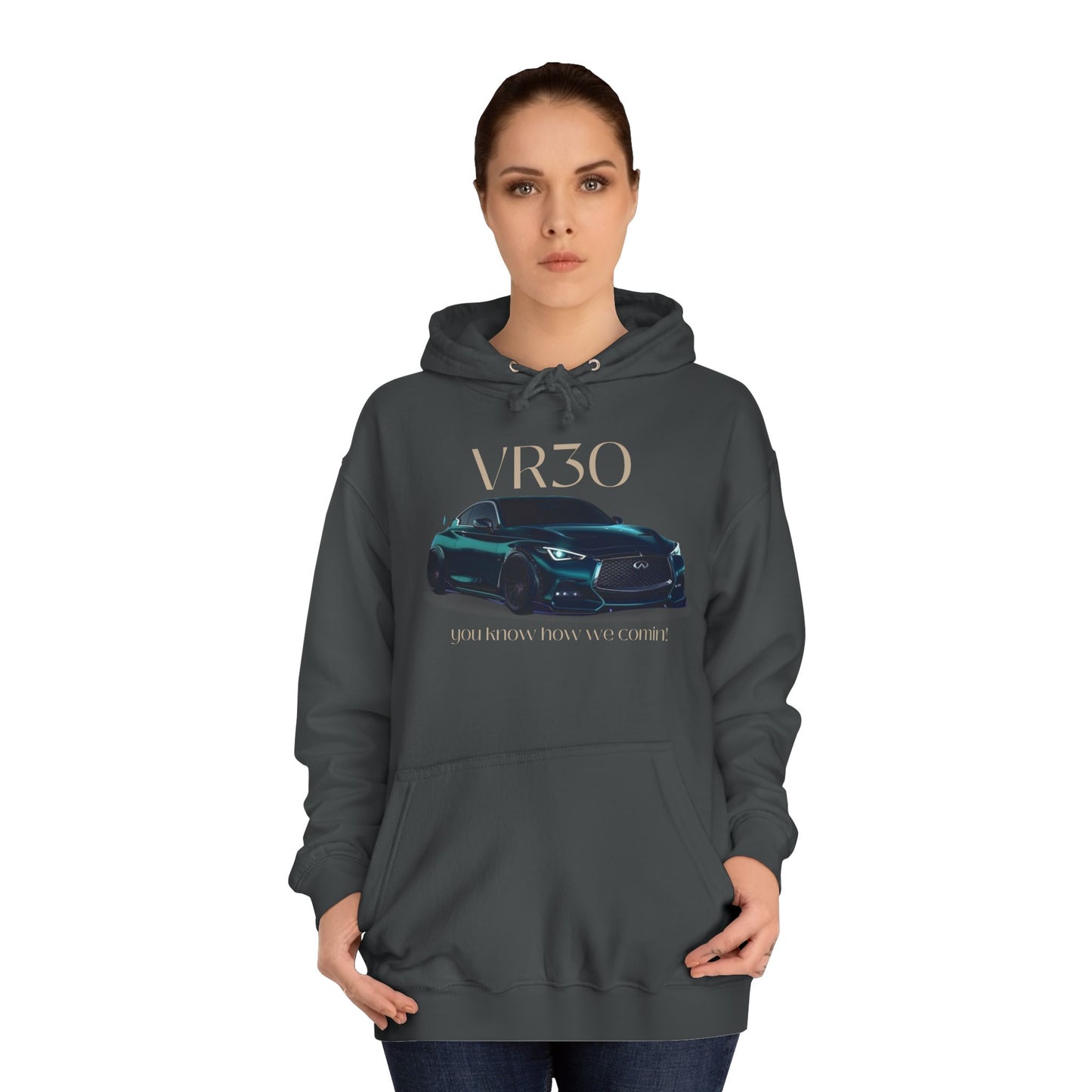 Pearl Glacier White Hoodie for Men– V3ro Sports Car Inspired Graphic Apparel