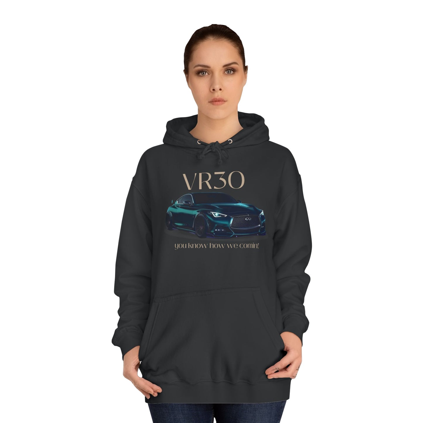 Pearl Glacier White Hoodie for Men– V3ro Sports Car Inspired Graphic Apparel