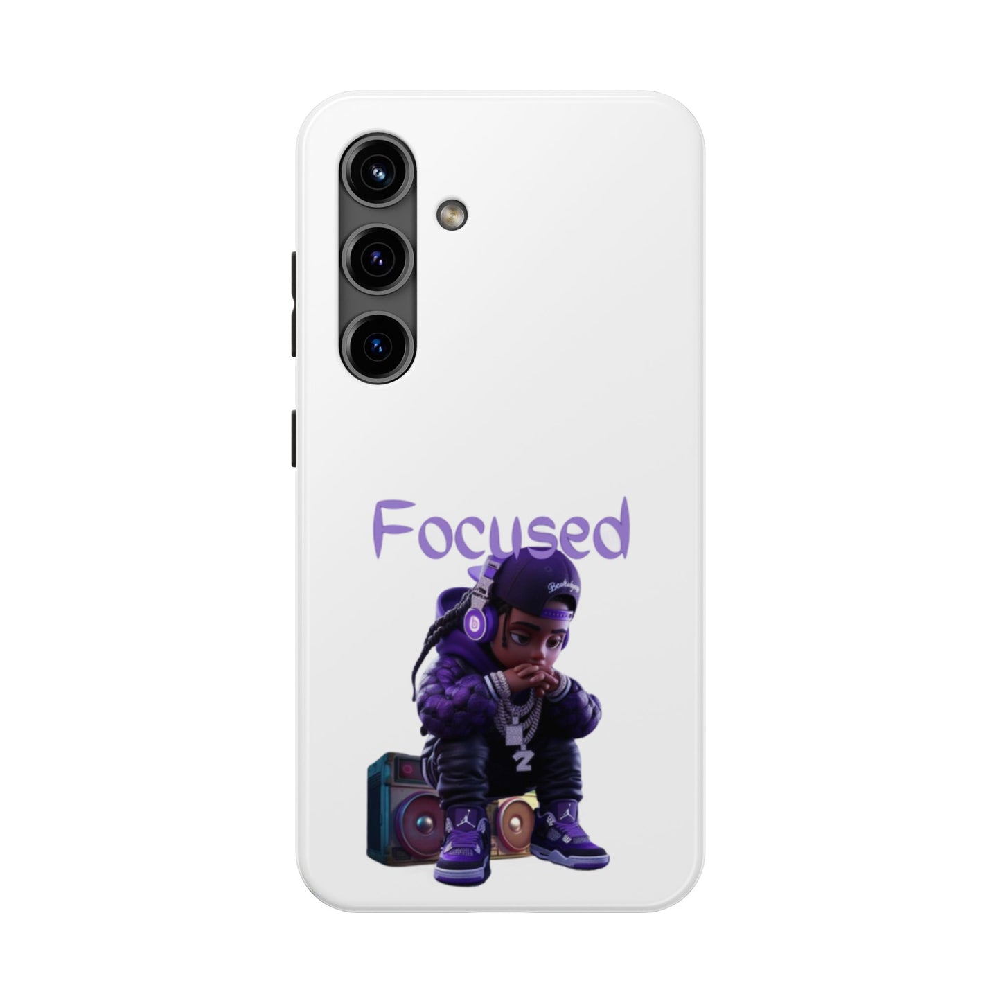 Phone Case- Focused Tough Case- Durable Protection