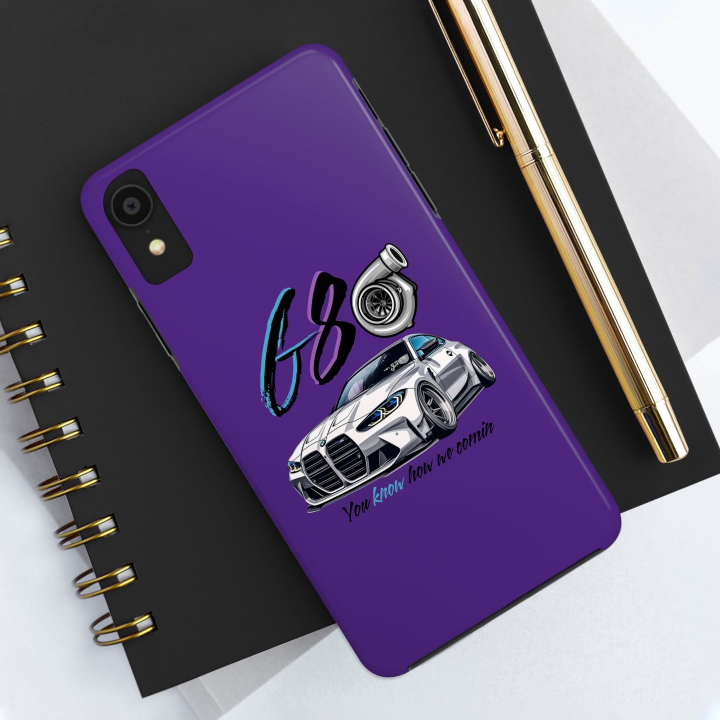 Car Enthusiast Tough Phone Case - BMW G80 'You Know How we Comin'
