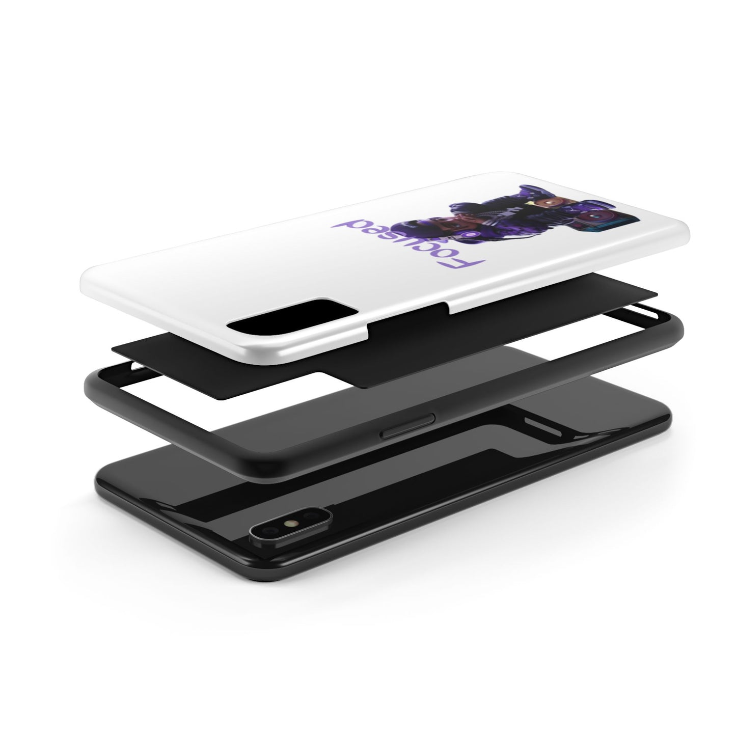 Phone Case- Focused Tough Case- Durable Protection