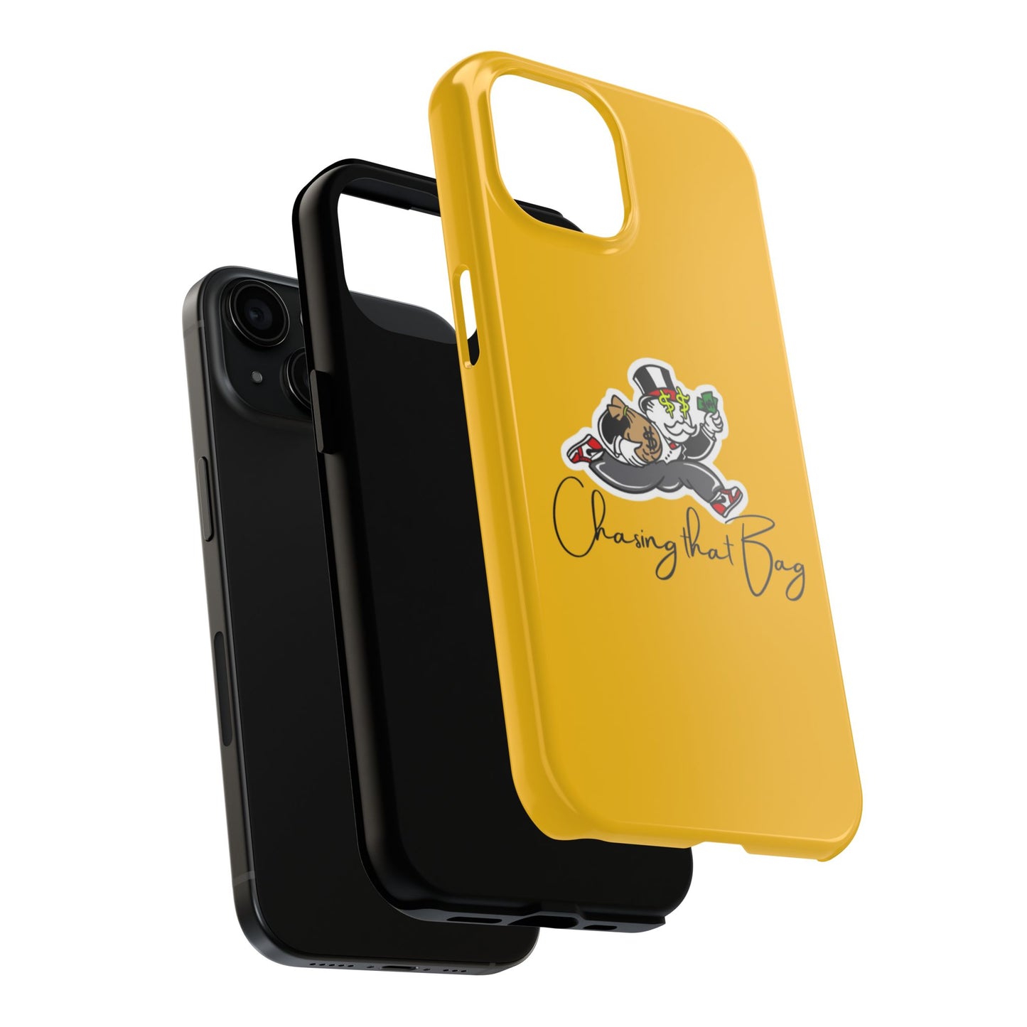 Phone Case- Chasing That Bag Tough Case- Durable Protection