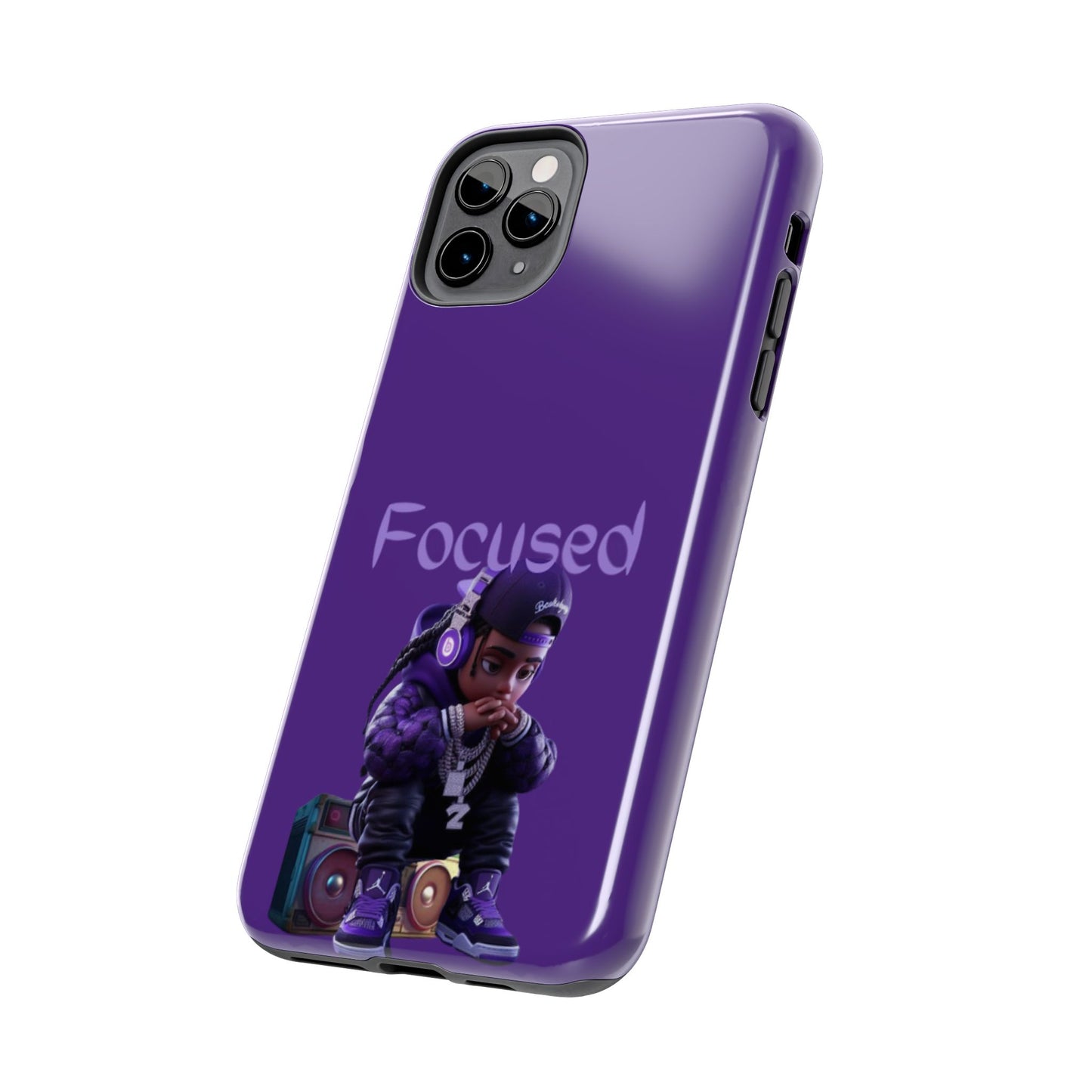 Phone Case- Focused Tough Case- Durable Protection