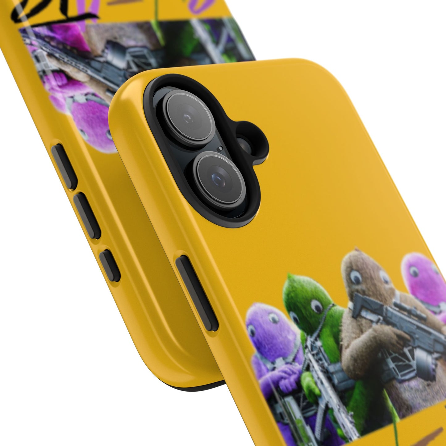 Cool Cartoon-Inspired Tough Phone Case - 'SWEATS'