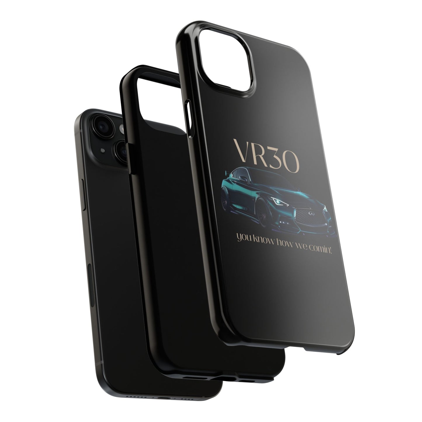 VR30 Sports Car Tough Phone Case - Stylish and Durable Protection for Car Enthusiasts