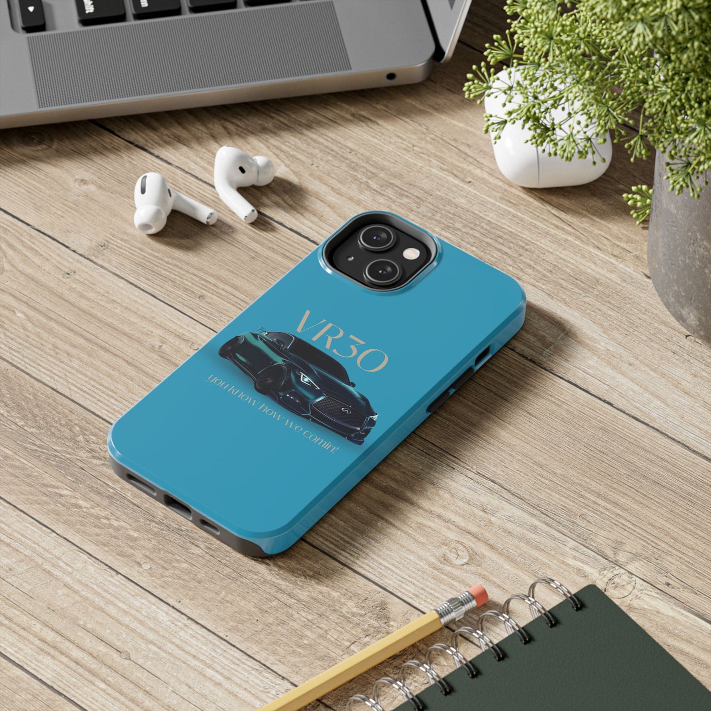 VR30 Sports Car Tough Phone Case - Stylish and Durable Protection for Car Enthusiasts