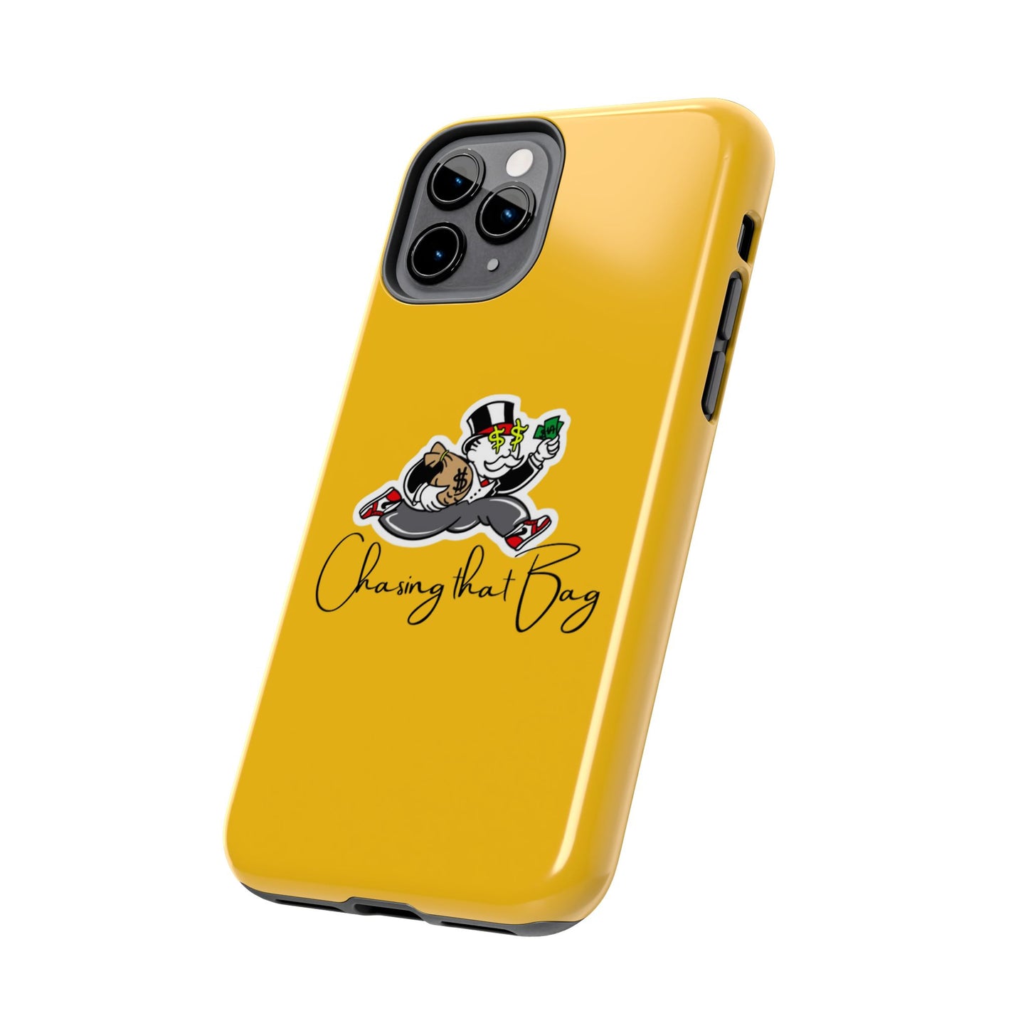 Phone Case- Chasing That Bag Tough Case- Durable Protection
