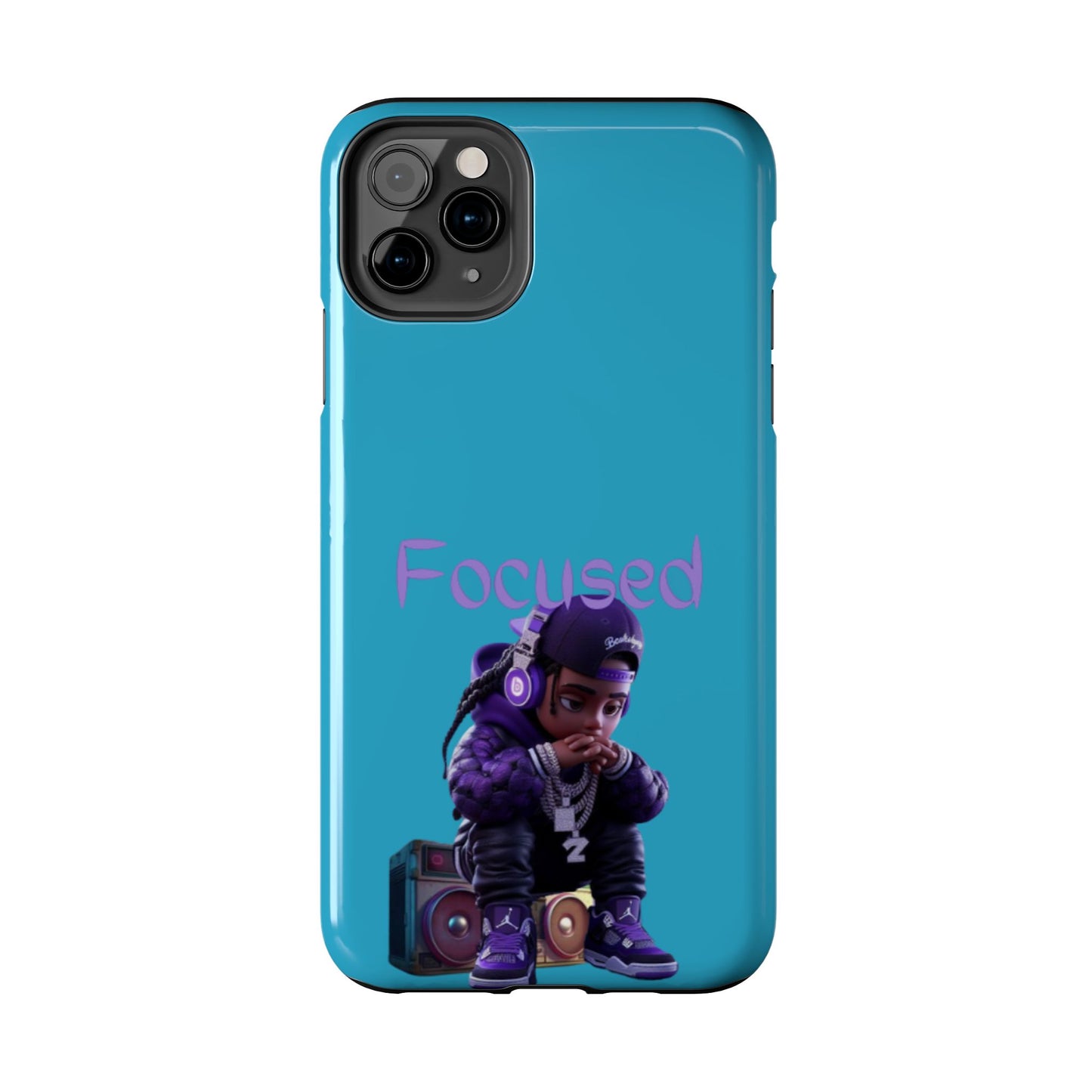 Phone Case- Focused Tough Case- Durable Protection