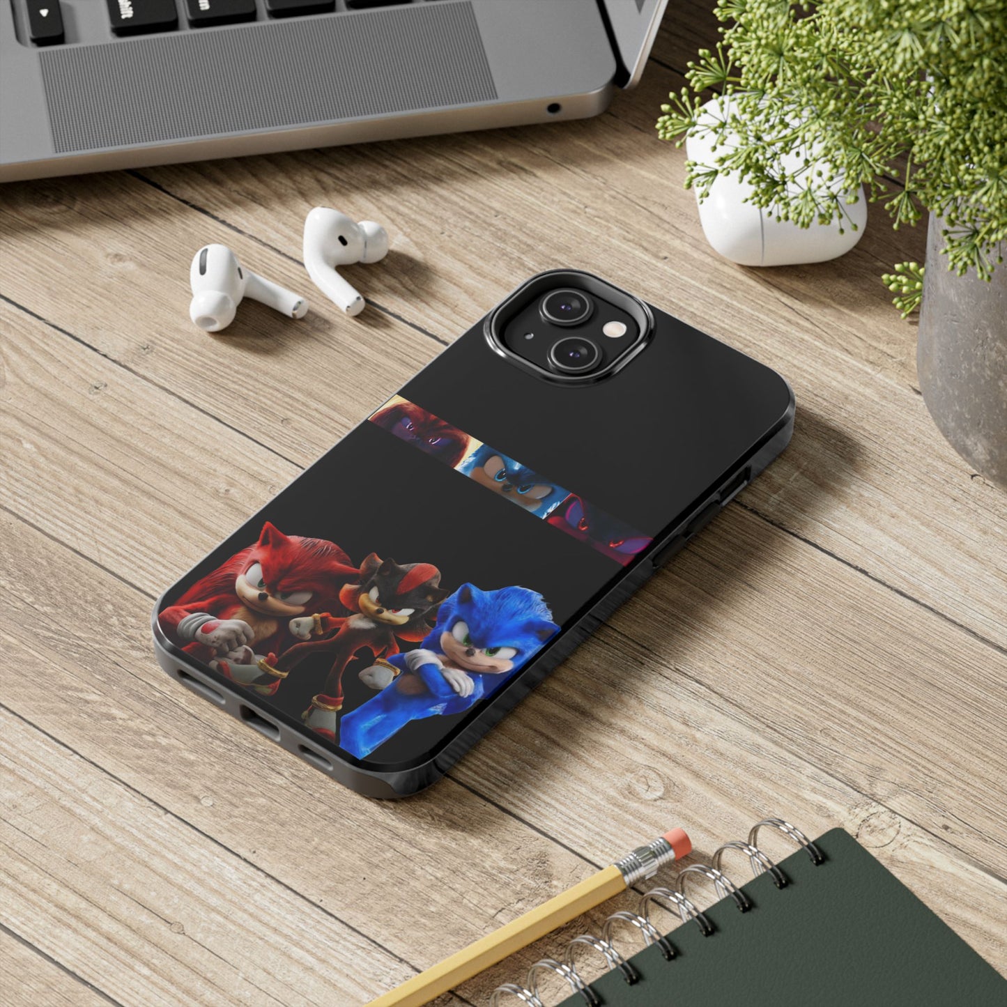 Phone case- Sonic, Kunkles, Shadow Tough Phone Case - Durable Protection