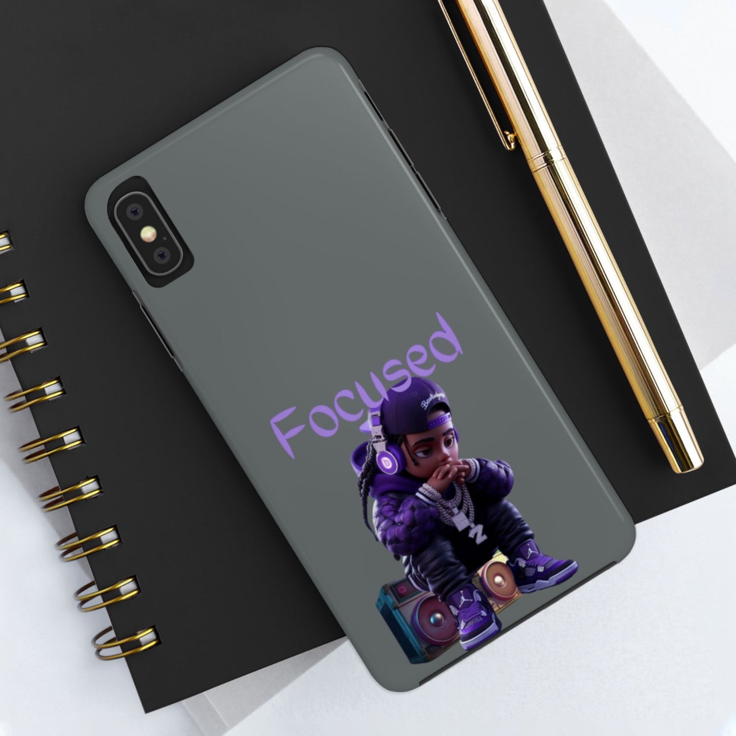 Phone Case- Focused Tough Case- Durable Protection