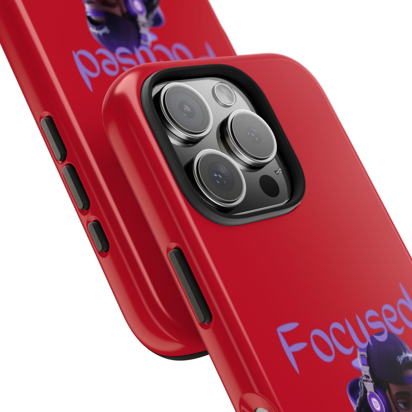Phone Case- Focused Tough Case- Durable Protection