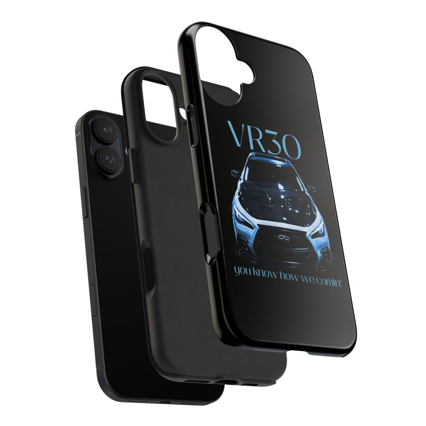 VR30 Sports Car Tough Phone Case - Stylish and Durable Protection for Car Enthusiasts