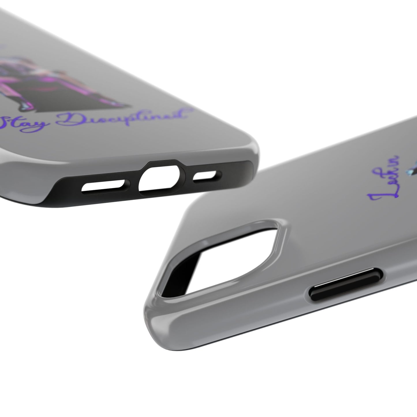 Phone case- Lock In, Stay Disciplined Tough Phone Case - Durable Protection