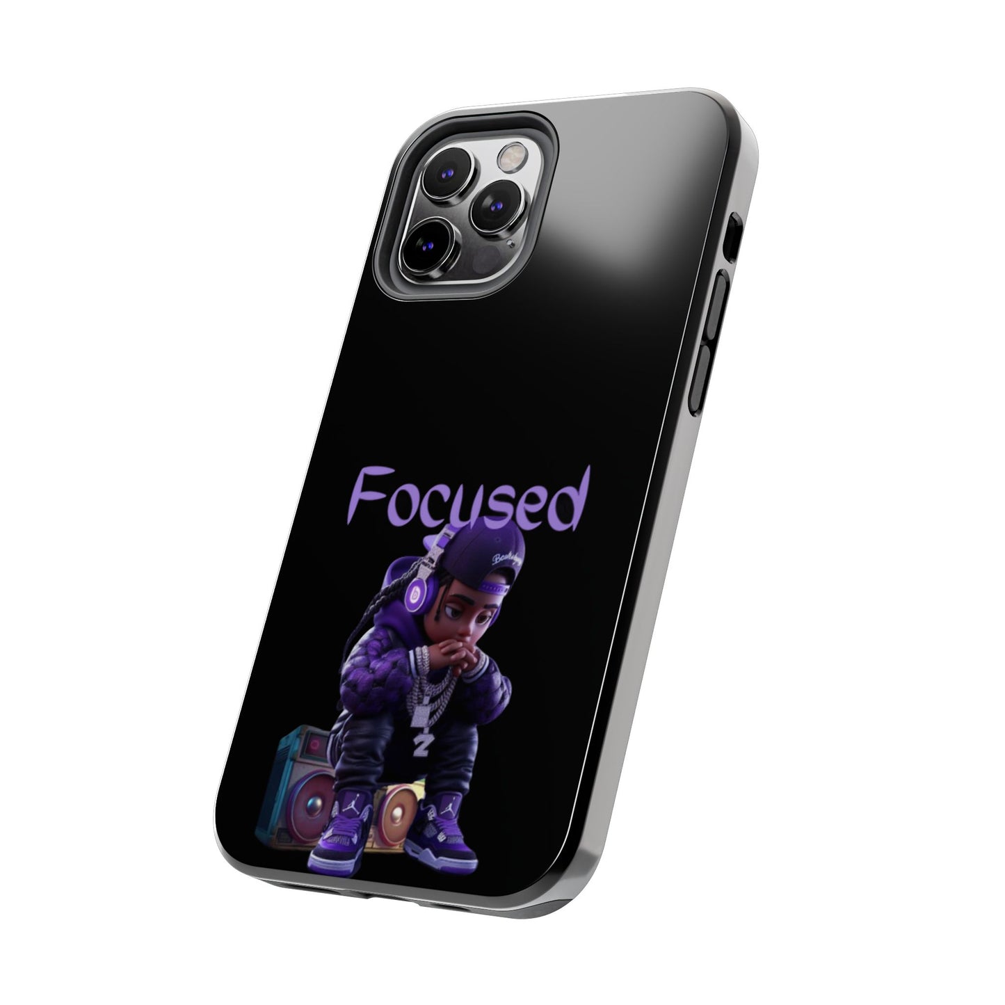 Phone case- Focused Tough Phone Case - Durable Protection