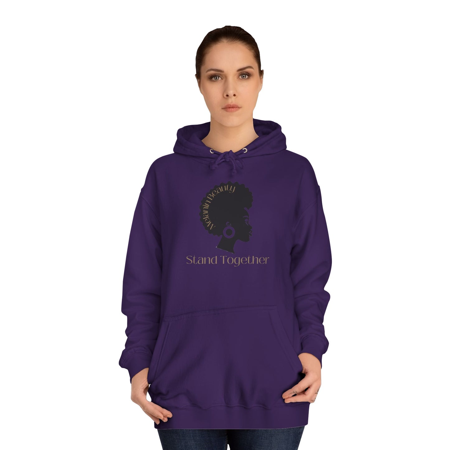 Deep Sapphire Blue Sweater for Women – Black Pride Empowerment Statement Clothing
