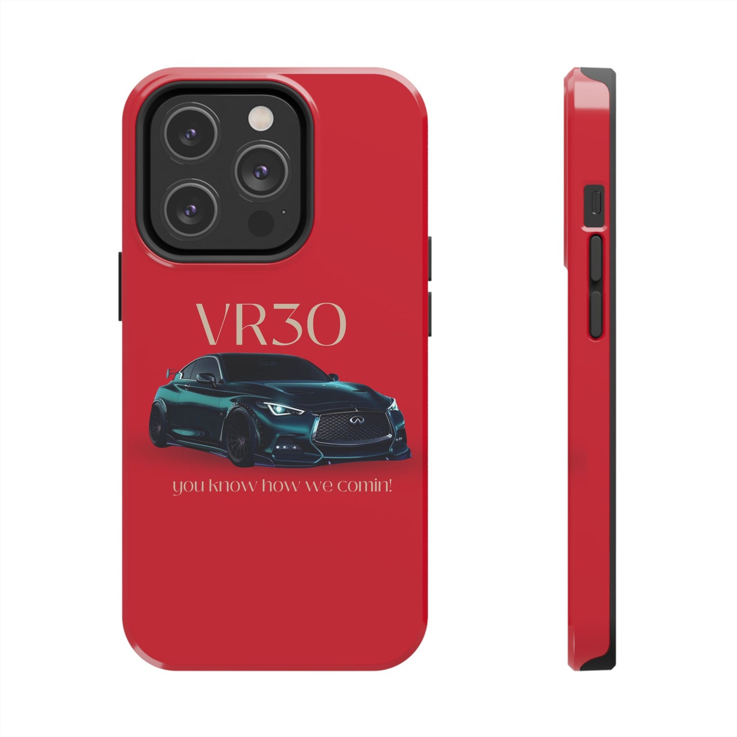 VR30 Sports Car Tough Phone Case - Stylish and Durable Protection for Car Enthusiasts