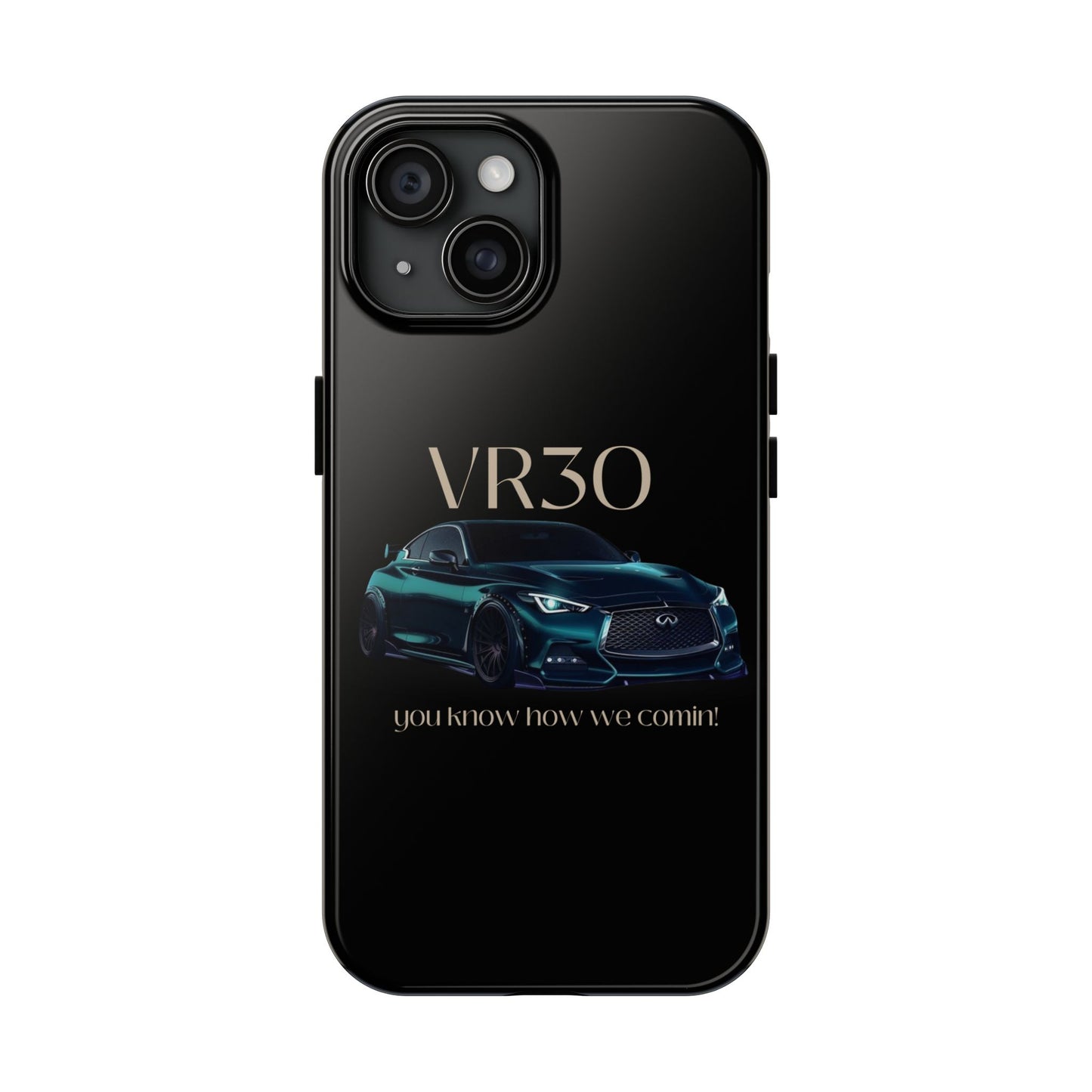 VR30 Sports Car Tough Phone Case - Stylish and Durable Protection for Car Enthusiasts