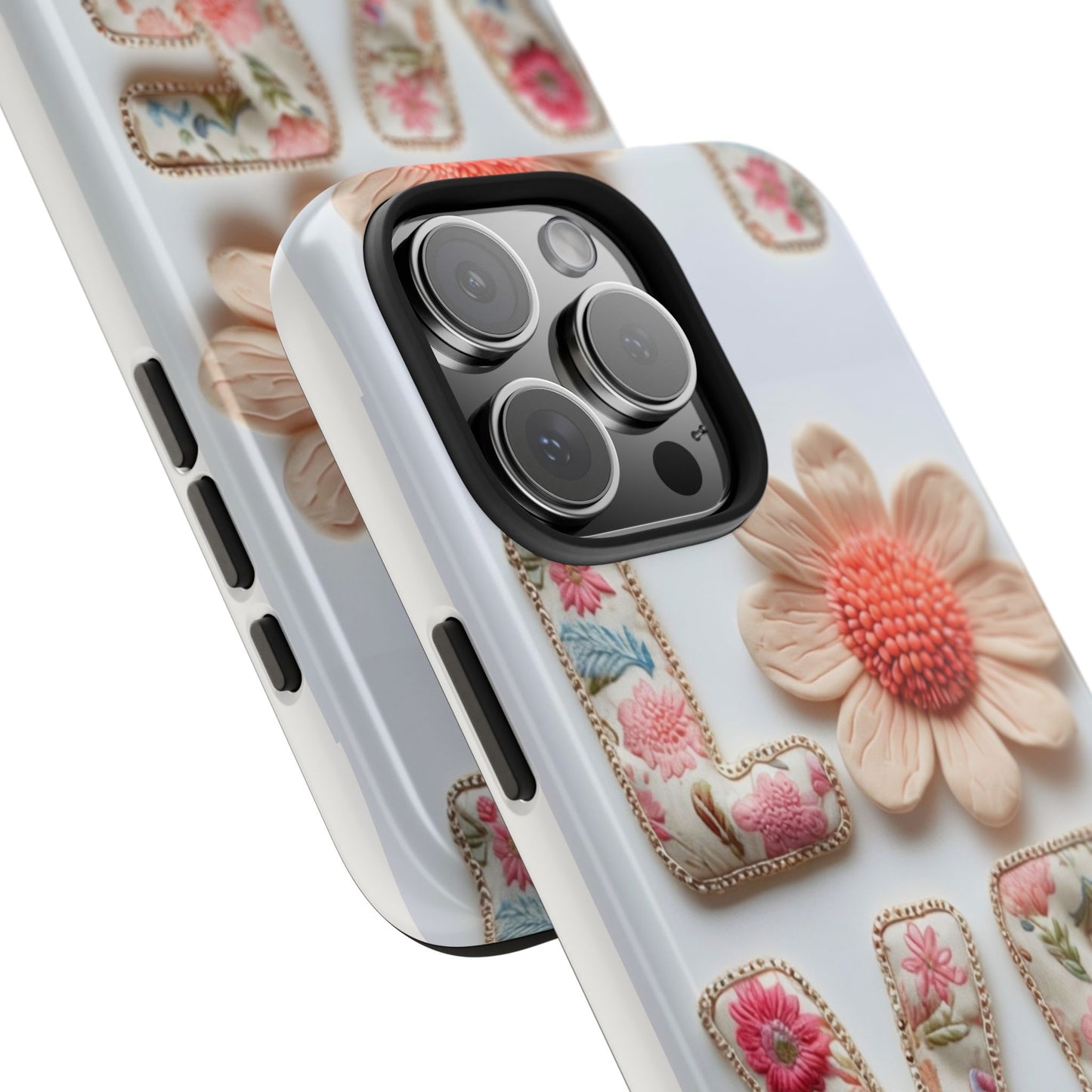 Floral 'Love Yourself' Tough Phone Case